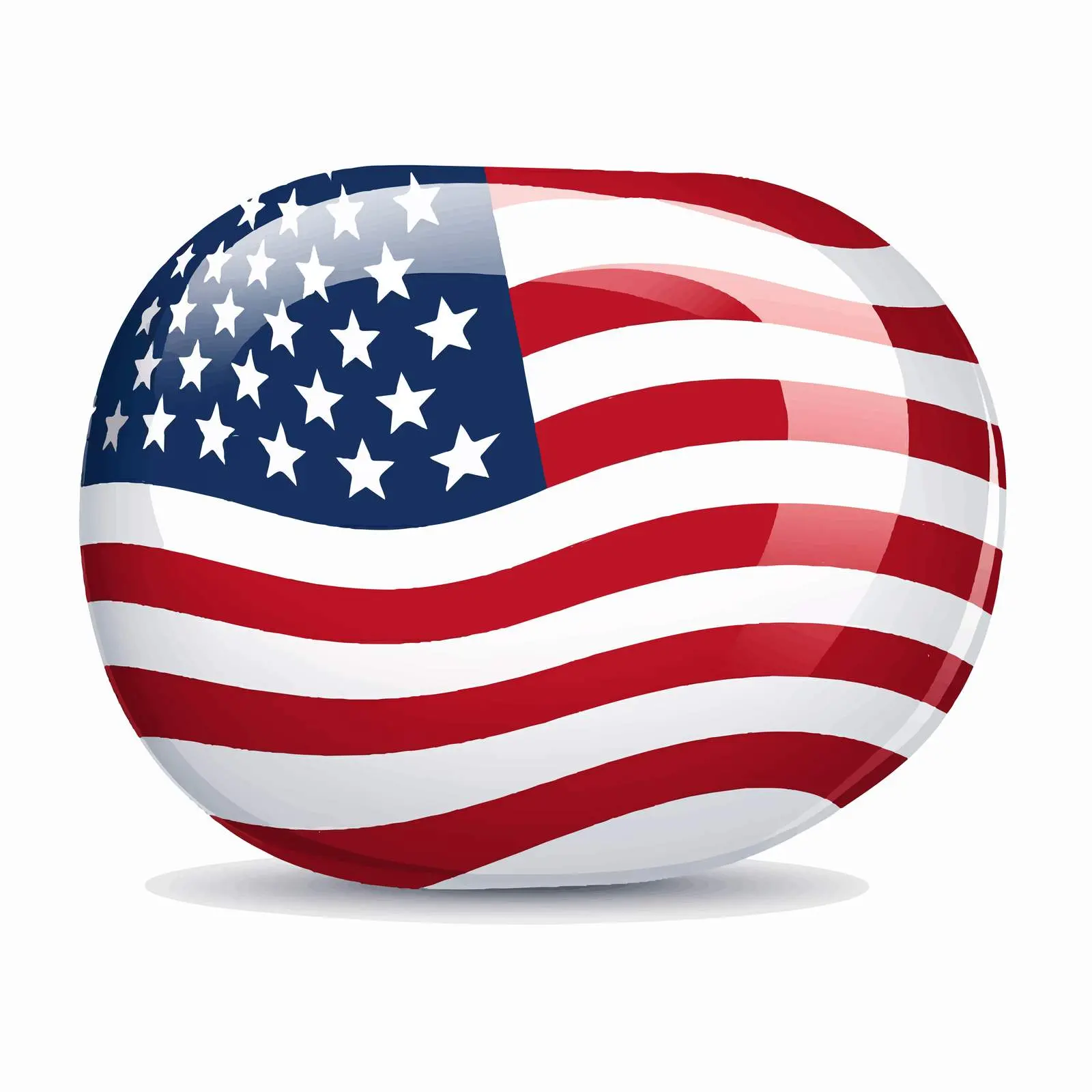 Colorful Talk Bubble with National Flag Theme – free speech bubble image from Dotvec
