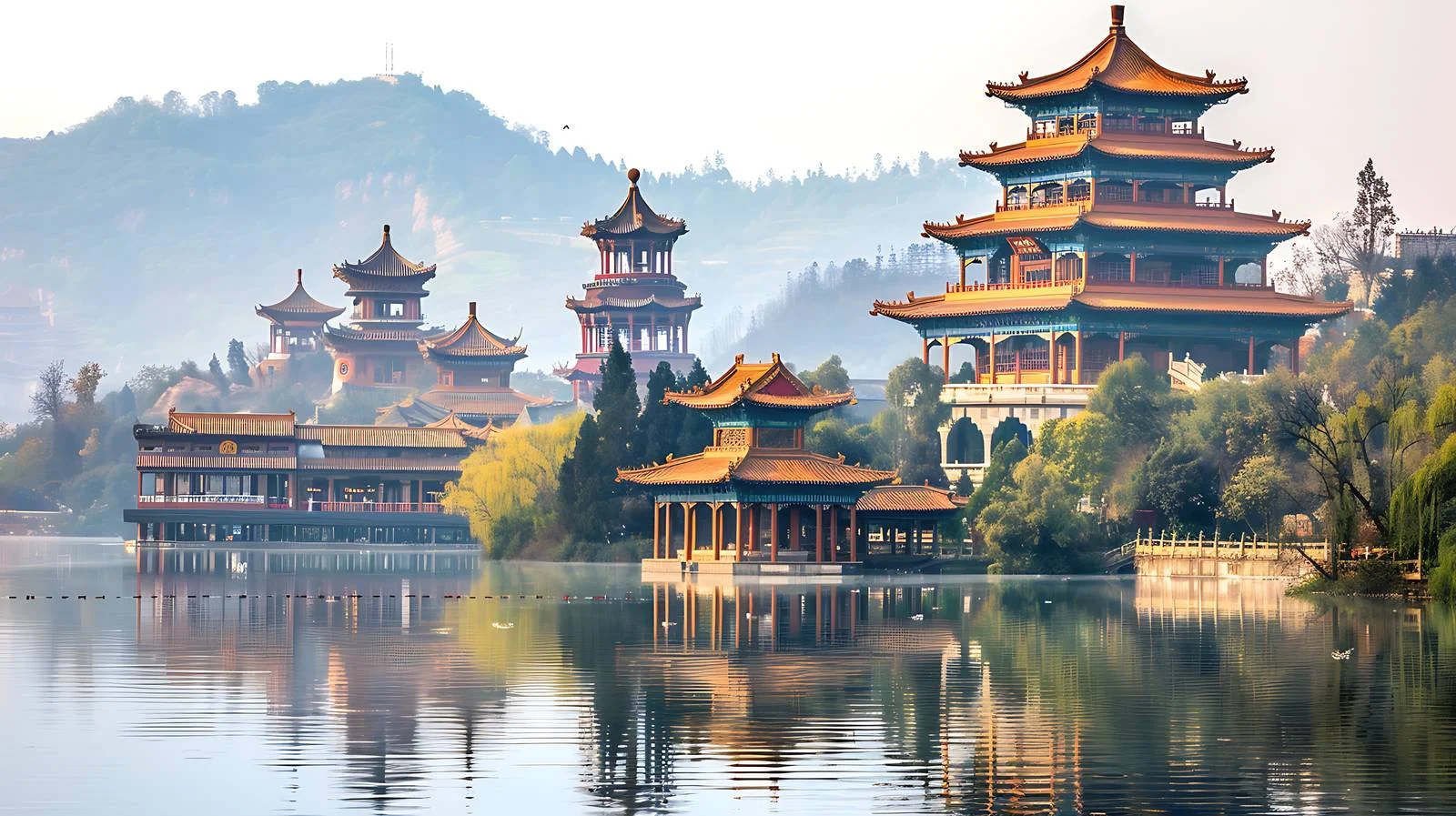 Tangshan Hebei China on White Background — free download from Dotvec