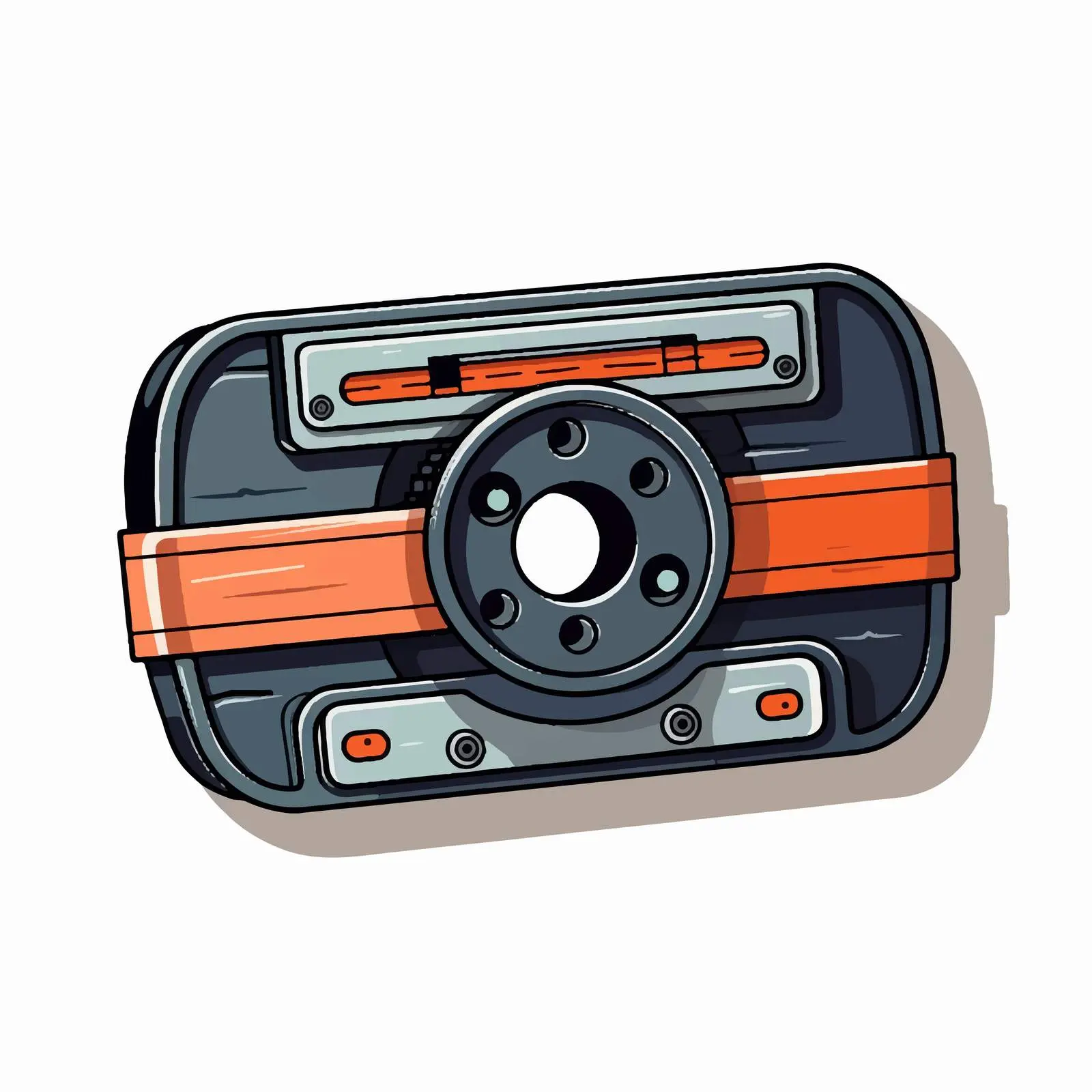 Cartoon Tape Vector Illustration Isolated — free download from Dotvec