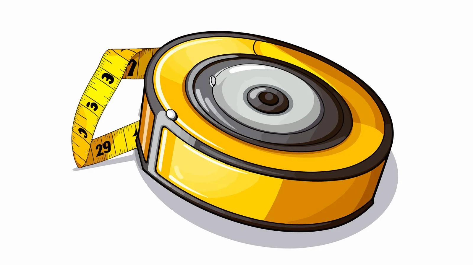 High-Quality Tape Measure — free download from Dotvec