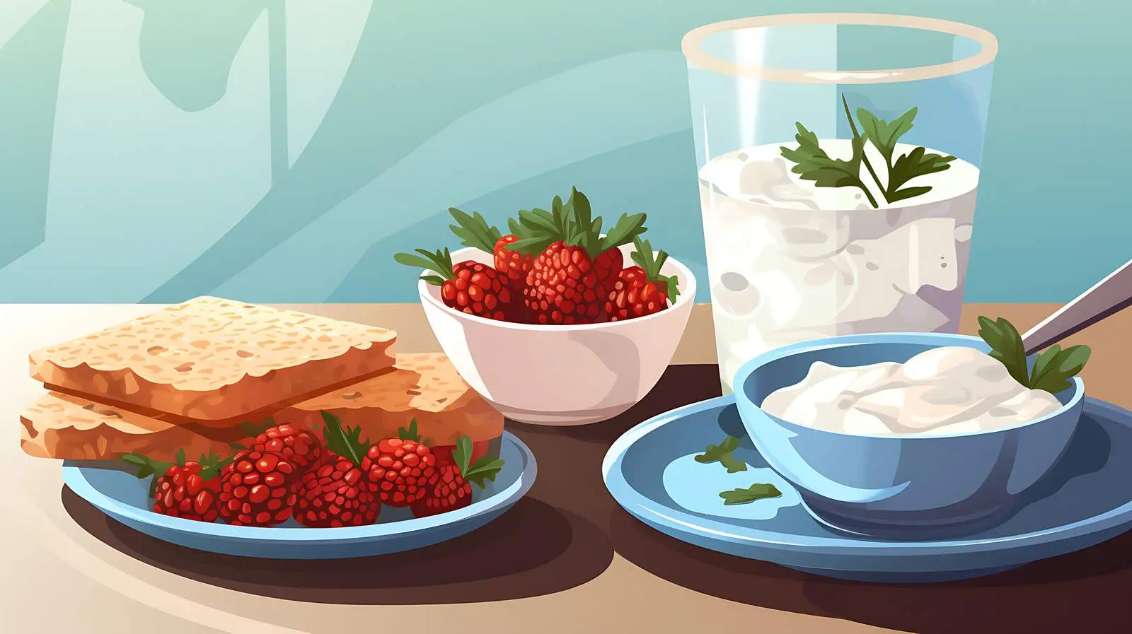 Delicious Breakfast Ideas — free download from Dotvec