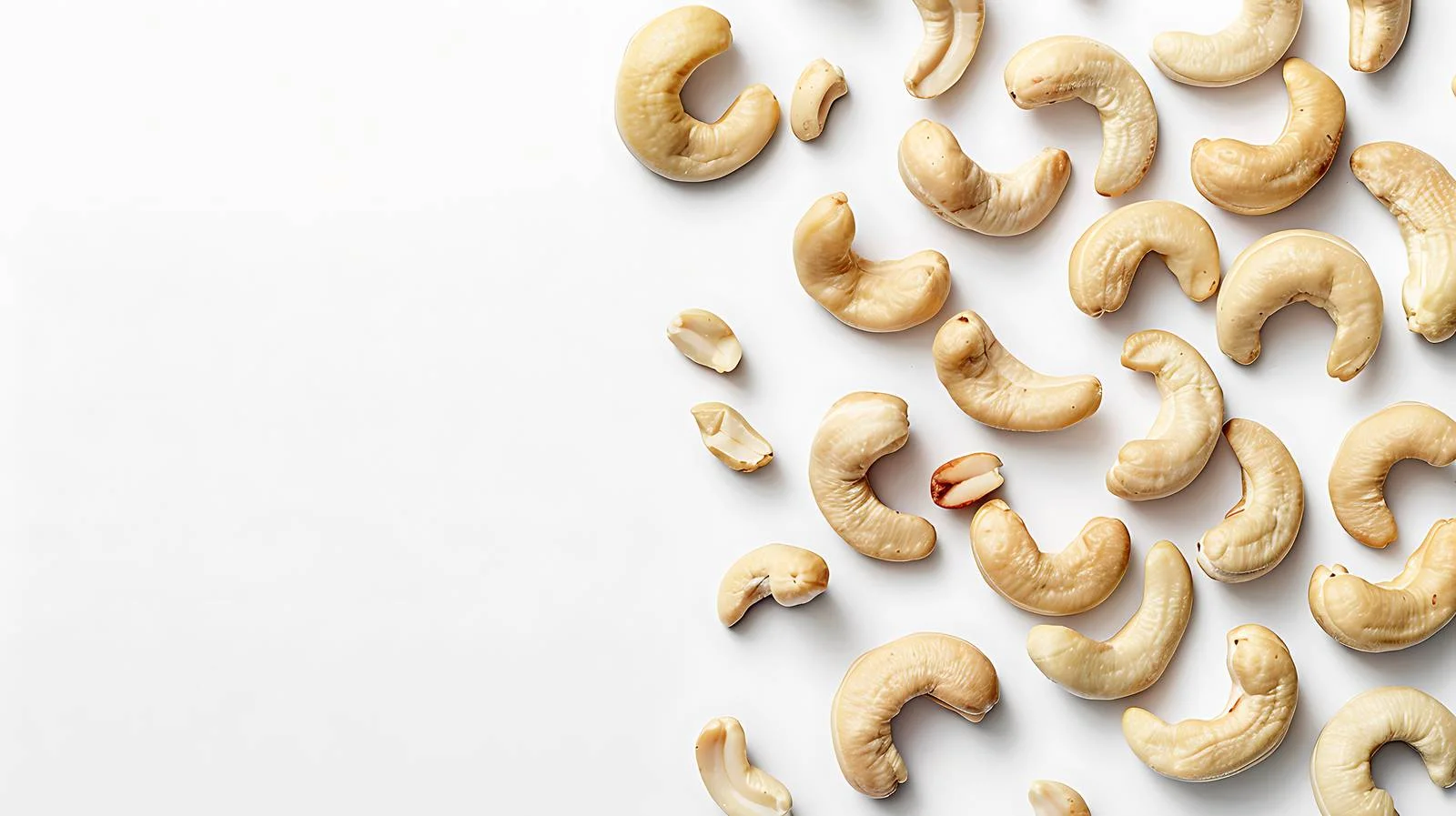 Tasty Cashew Nuts Background — free download from Dotvec