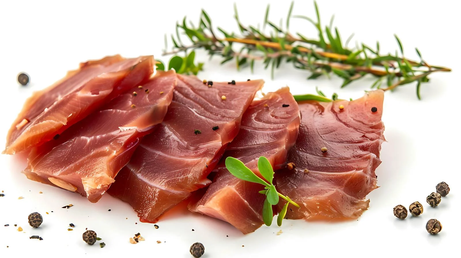 Delicious Cold Smoked Tuna Slices — free download from Dotvec