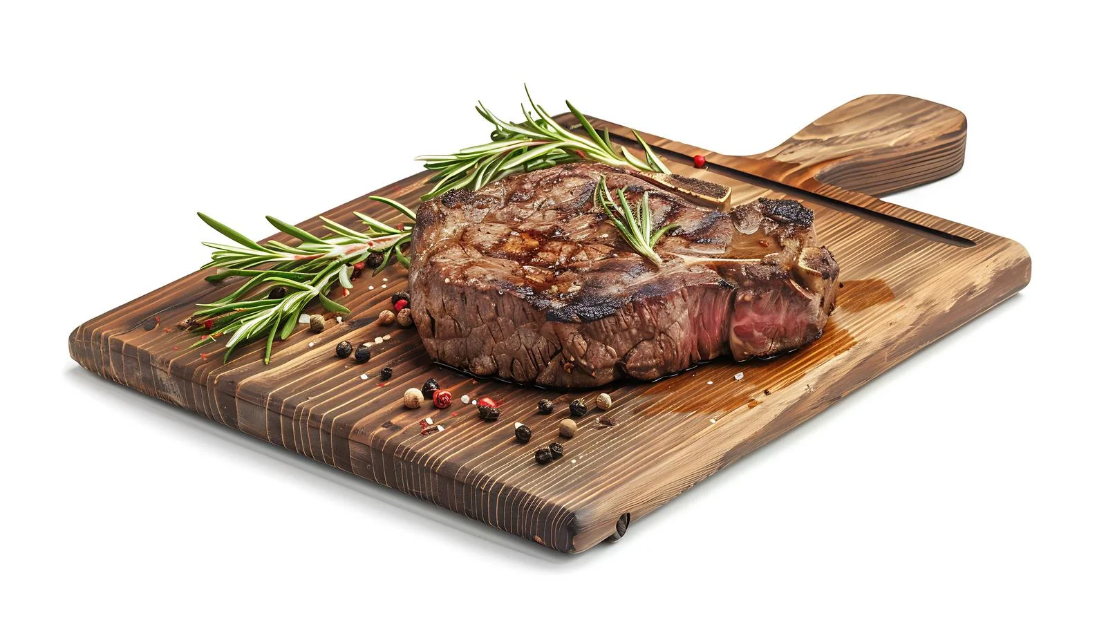 Succulent Rib Eye Steak with Pepper — free download from Dotvec