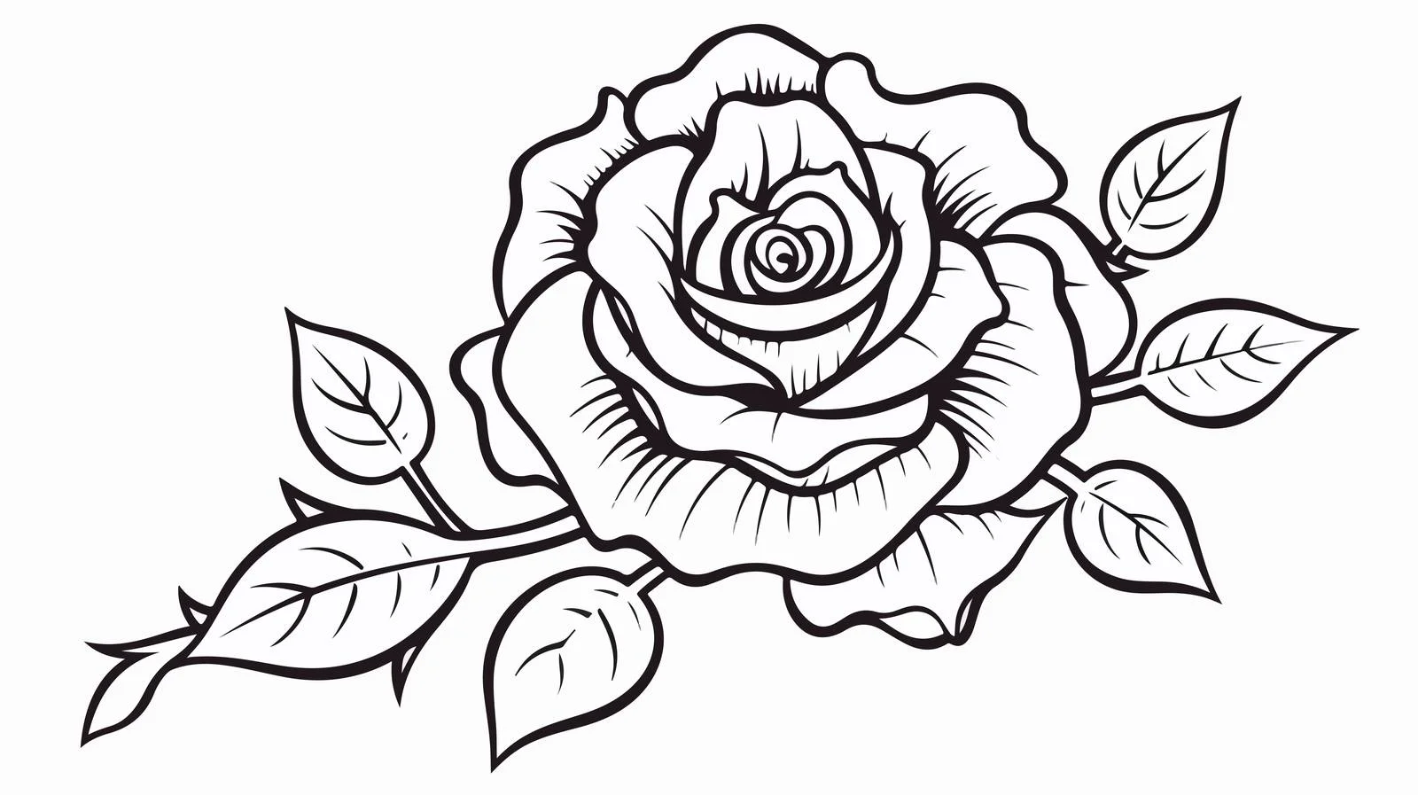 Present Black Line Style Tattoo Illustration — free download from Dotvec