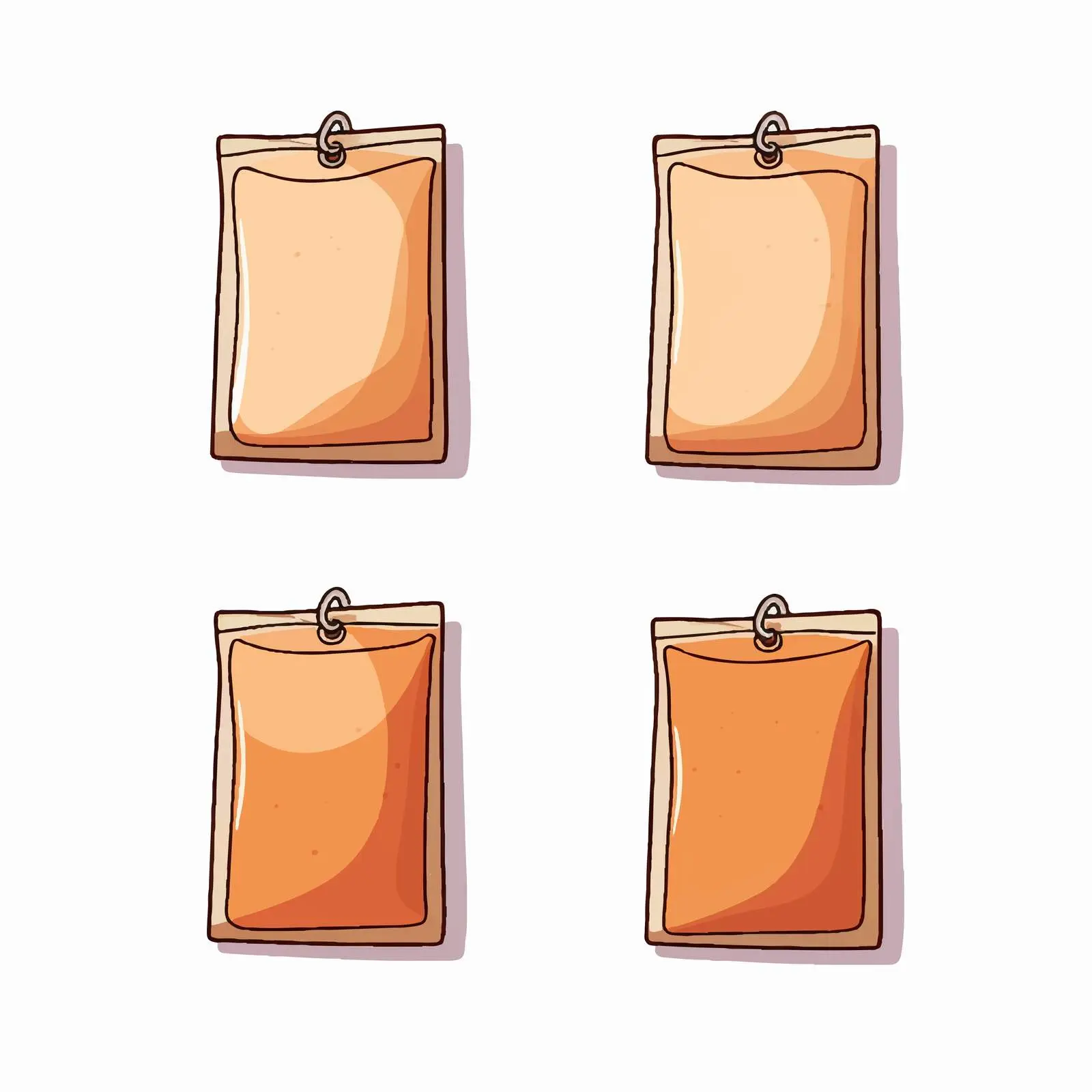 Tea Bag Line Vector Illustration on White Background — free download from Dotvec