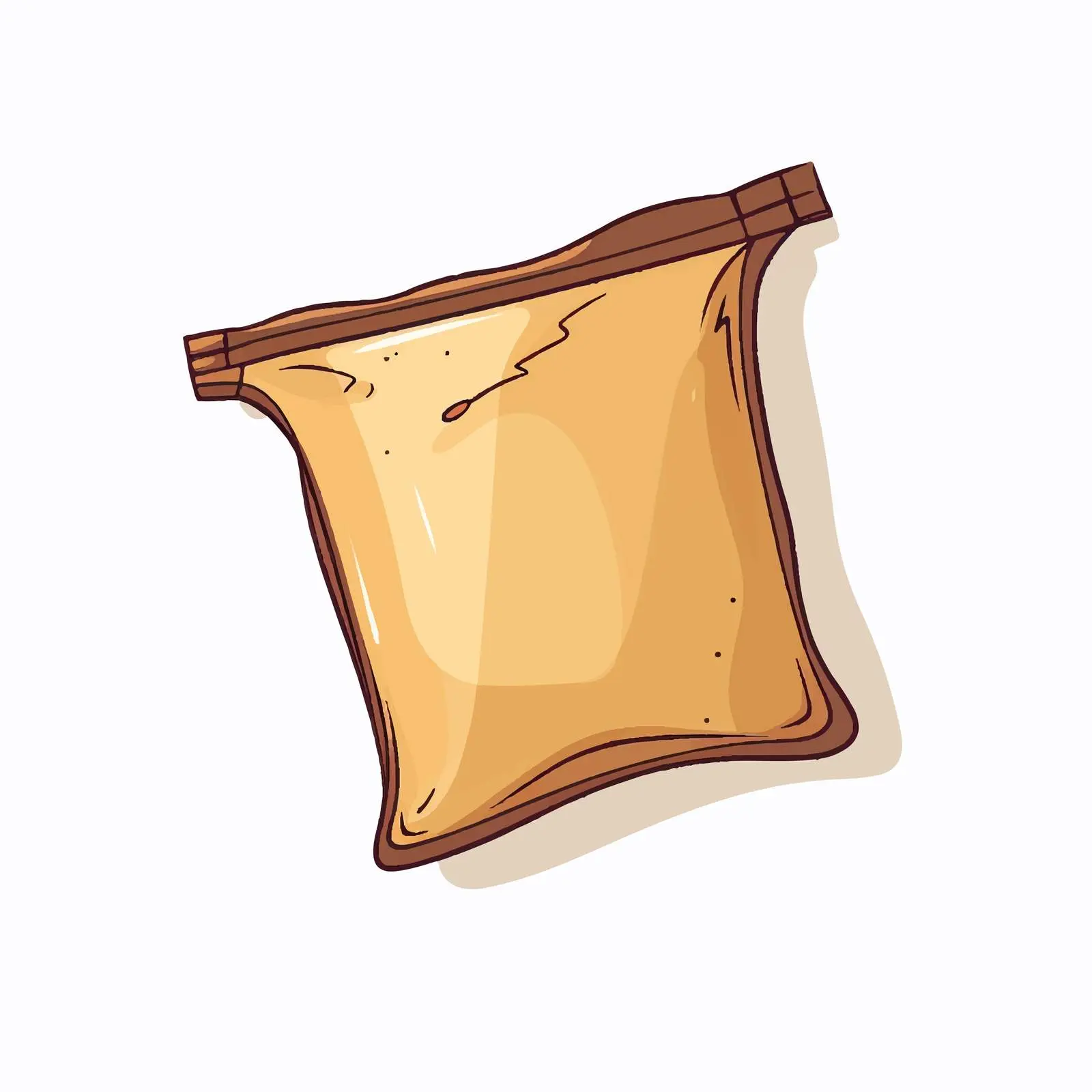 Tea Bag Line Vector Illustration on White Background — free download from Dotvec