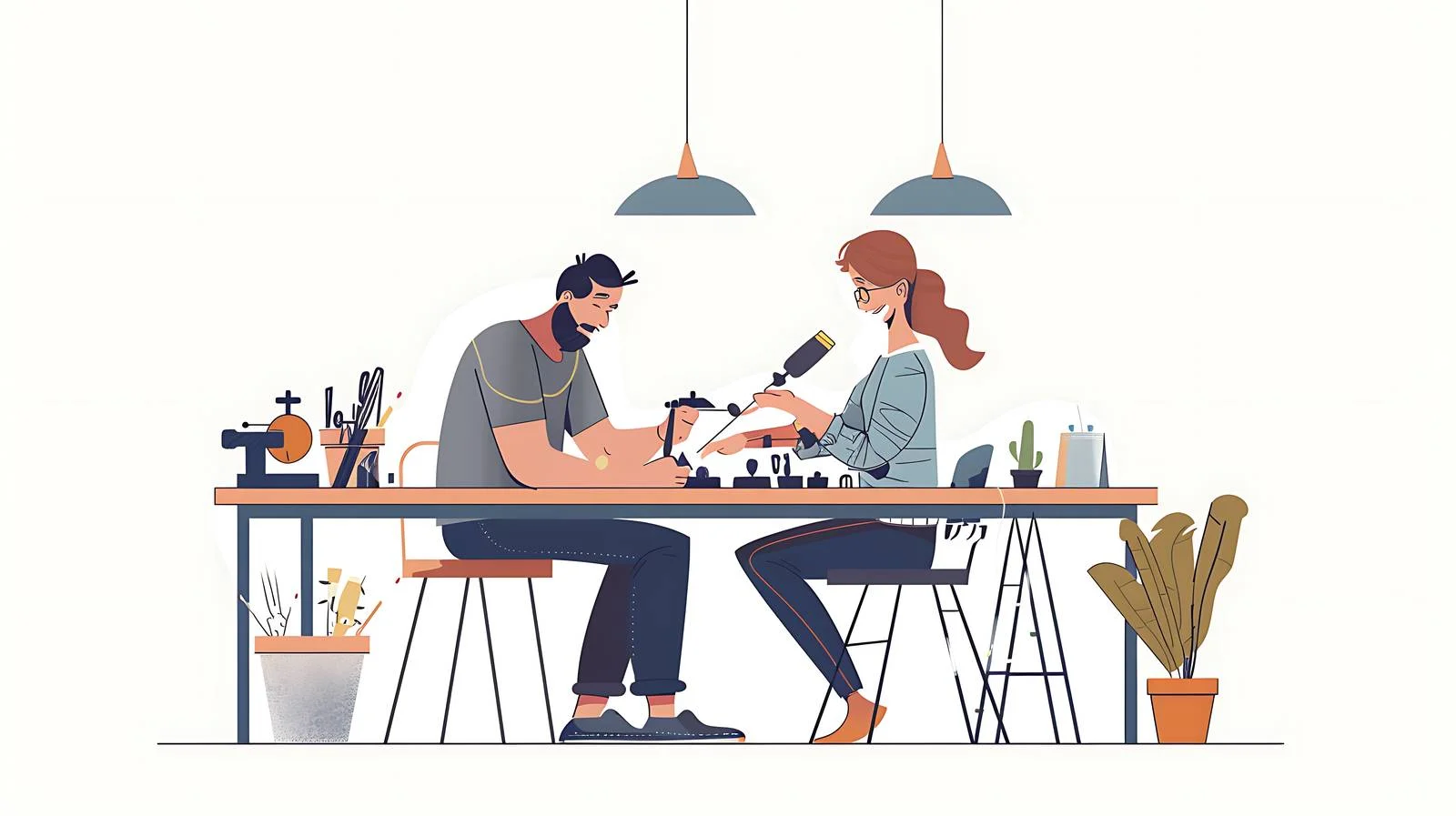 Jewelry Polishing Workshop — free download from Dotvec