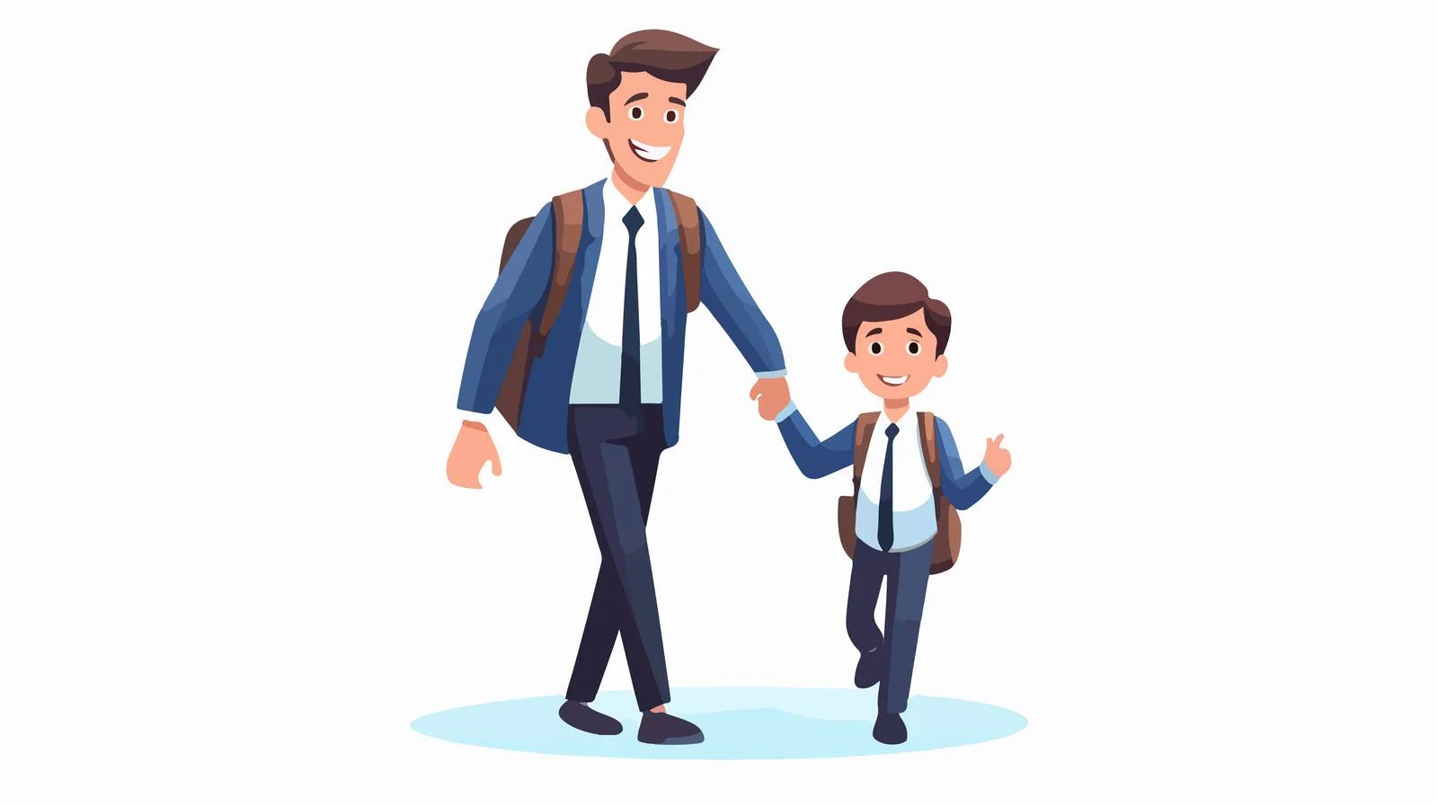 Educational interaction illustration — free download from Dotvec