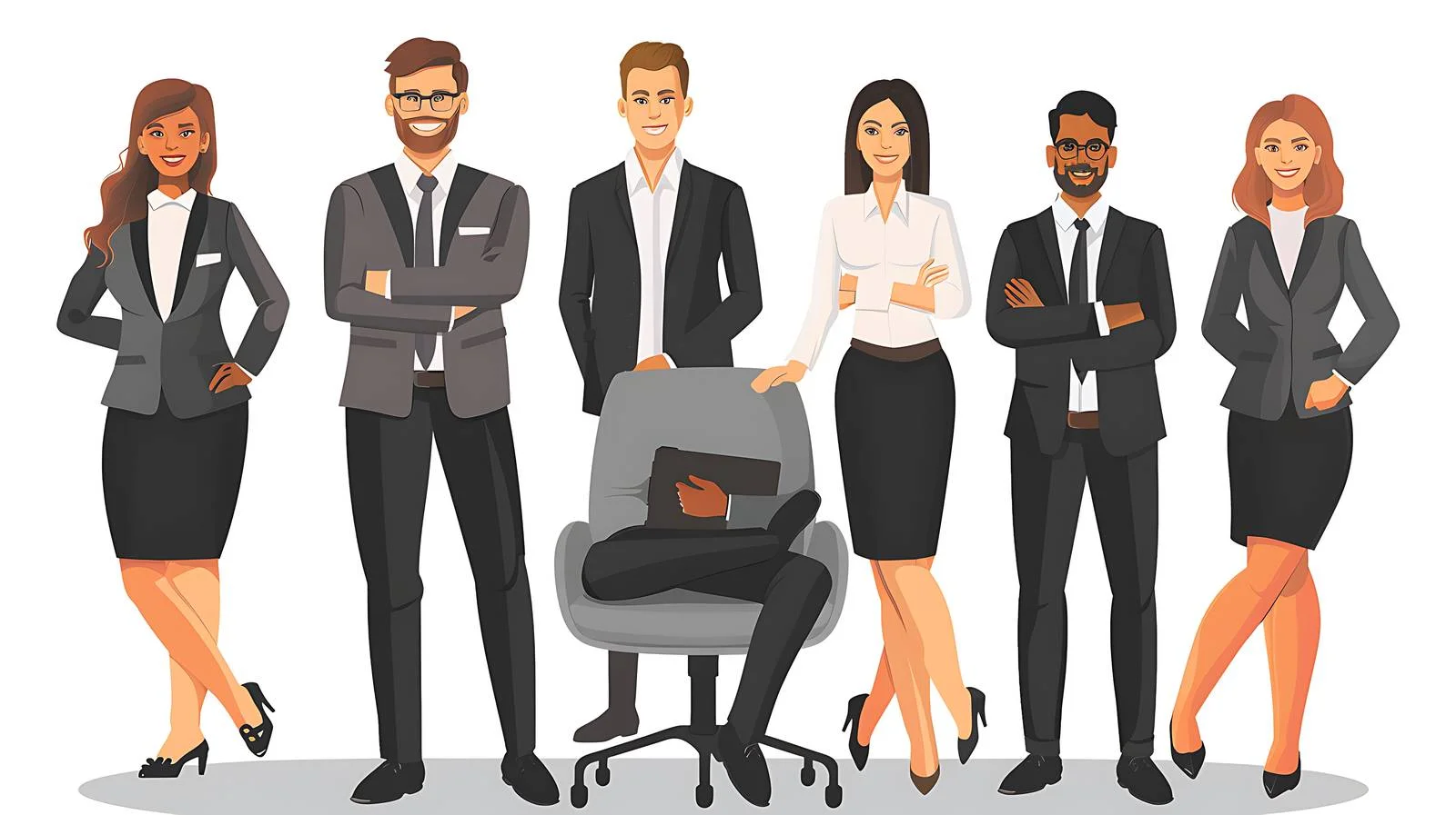 Professional Business Meeting in Modern Office — free download from Dotvec