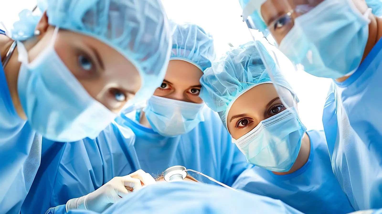 Surgeons Collaborating in Hospital Operating Room – free emergency image from Dotvec