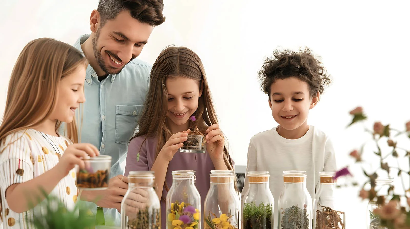 Herbal Infusion Making Activity for Children — free download from Dotvec