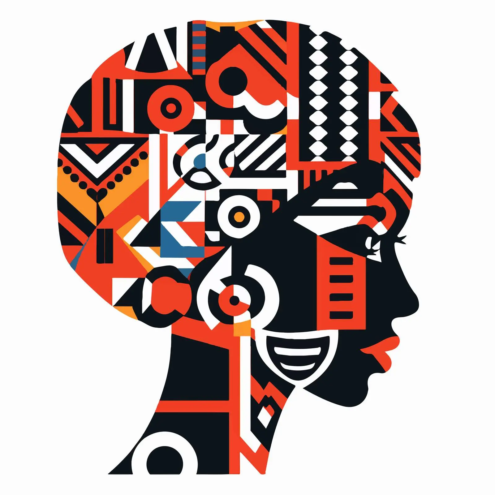 Black History Month African Style Vector Template – free inclusive design image from Dotvec