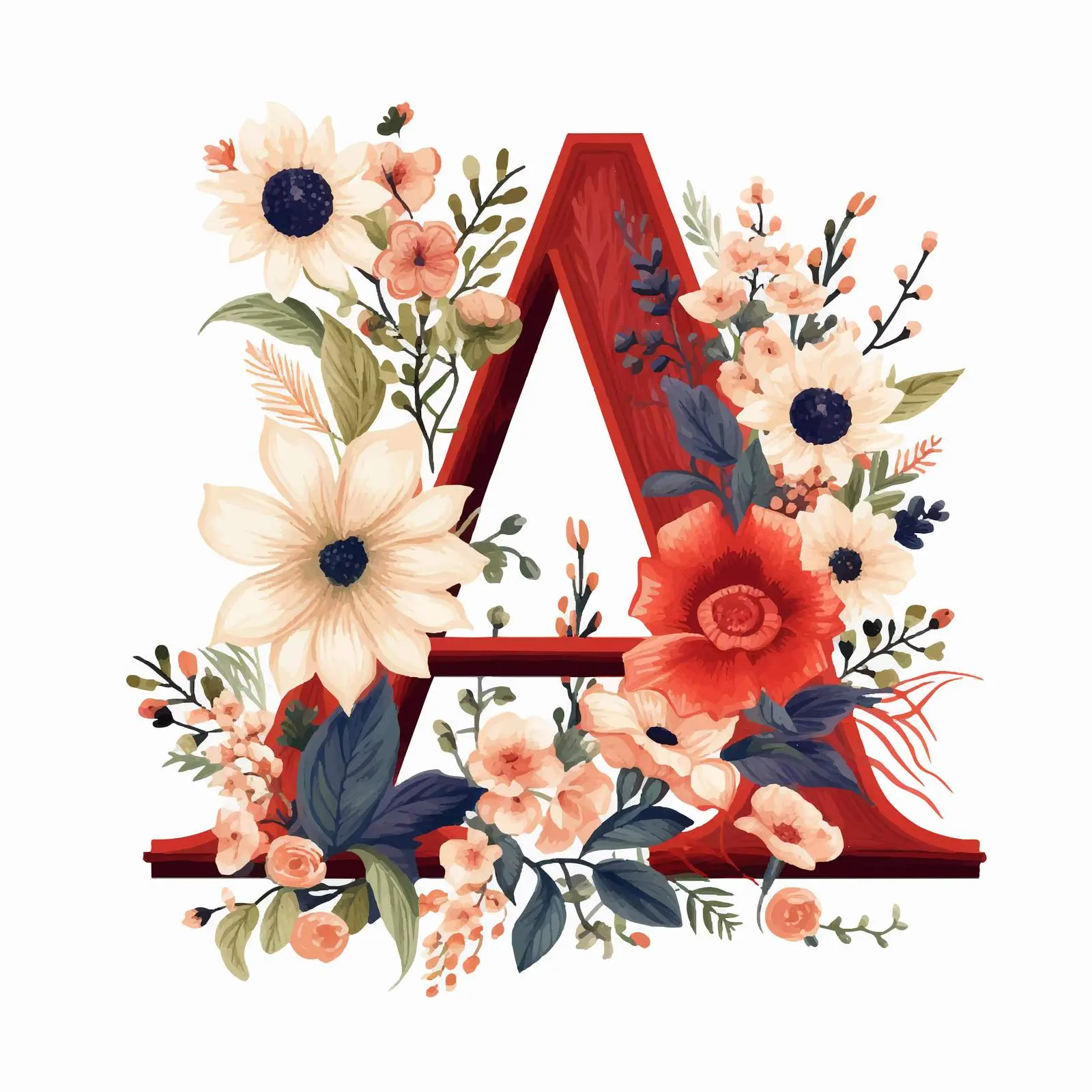 Patriotic Floral Clip Art of US Territories – free us territories image from Dotvec