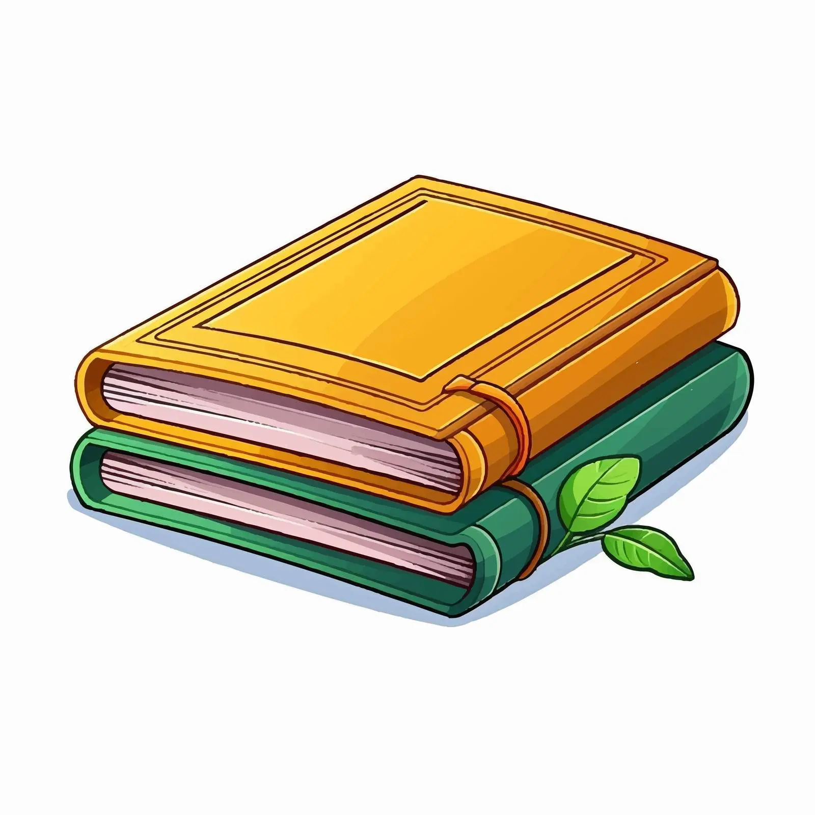 Cartoon School Textbook Icon Vector Illustration — free download from Dotvec