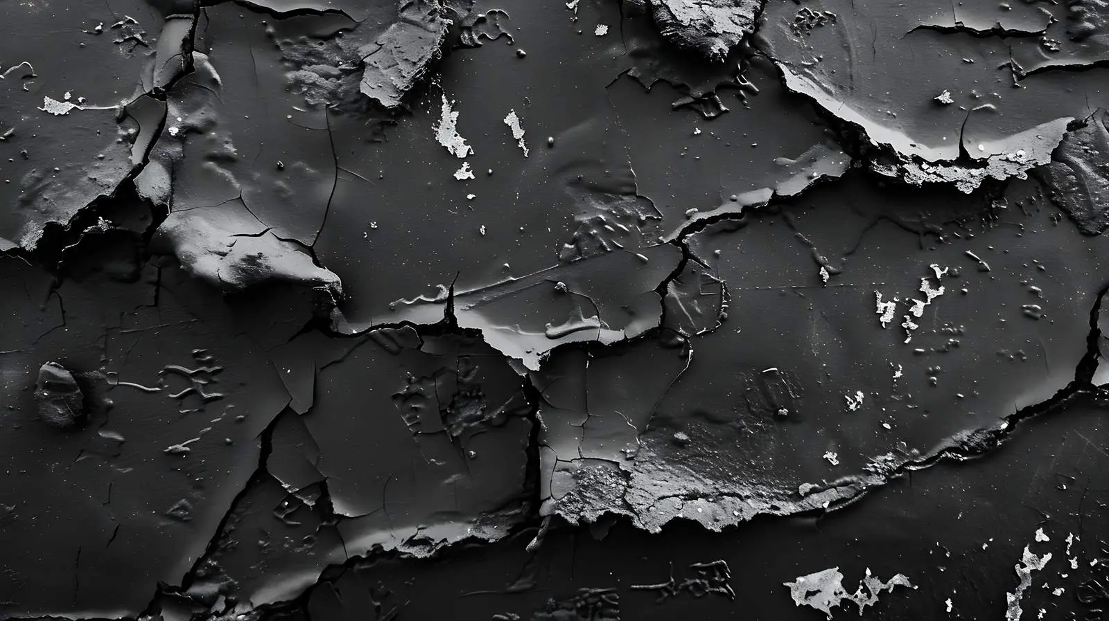 Textured Black Plaster Wall in an Old Building — free download from Dotvec