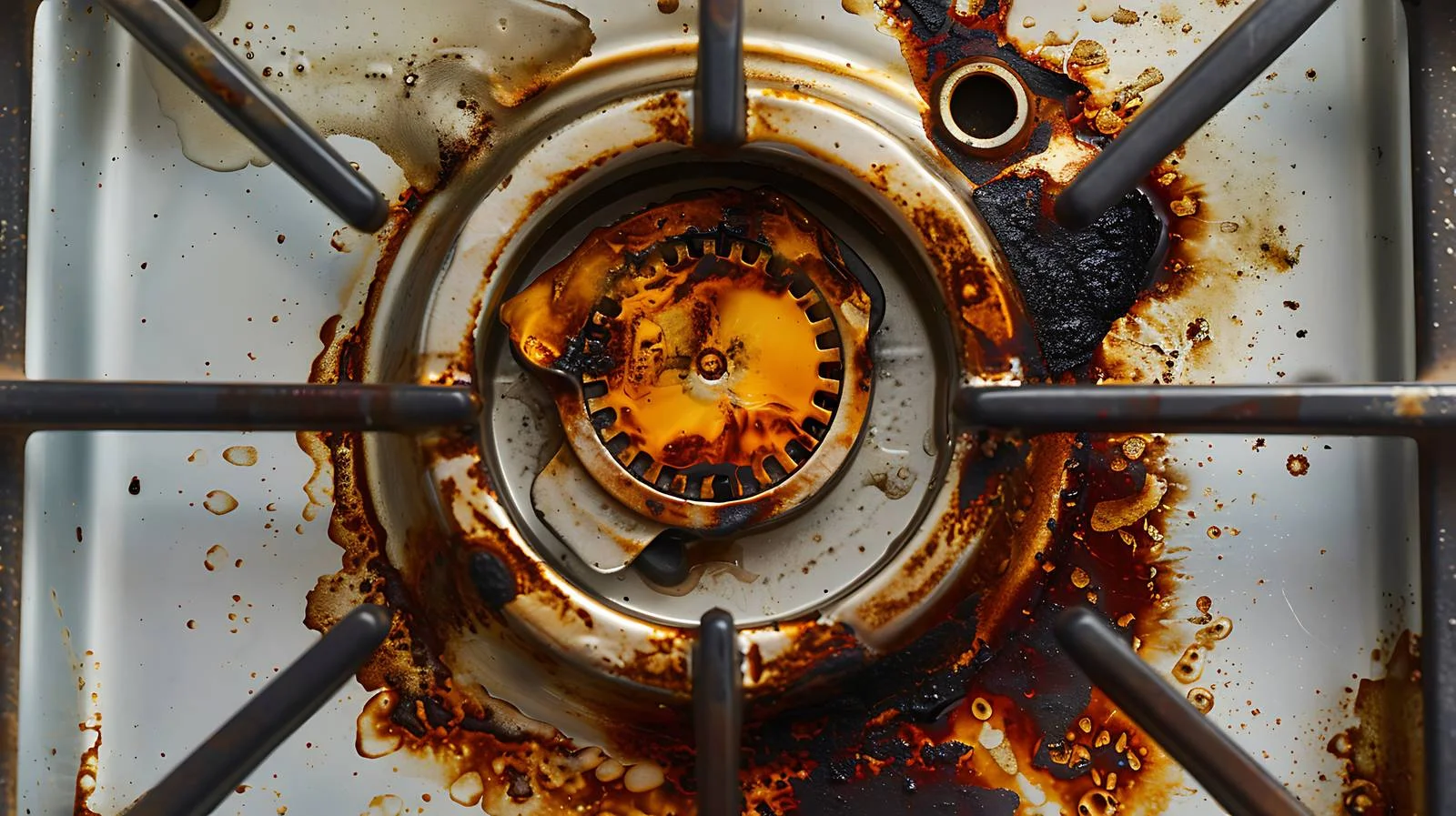 Gas Stove Surface Dirty Stain Texture — free download from Dotvec