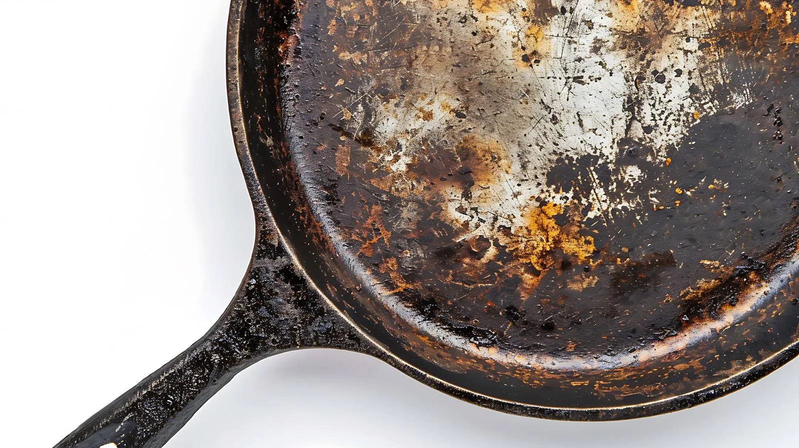 Vintage Cast Iron Pan Bottom Texture — free download from Dotvec