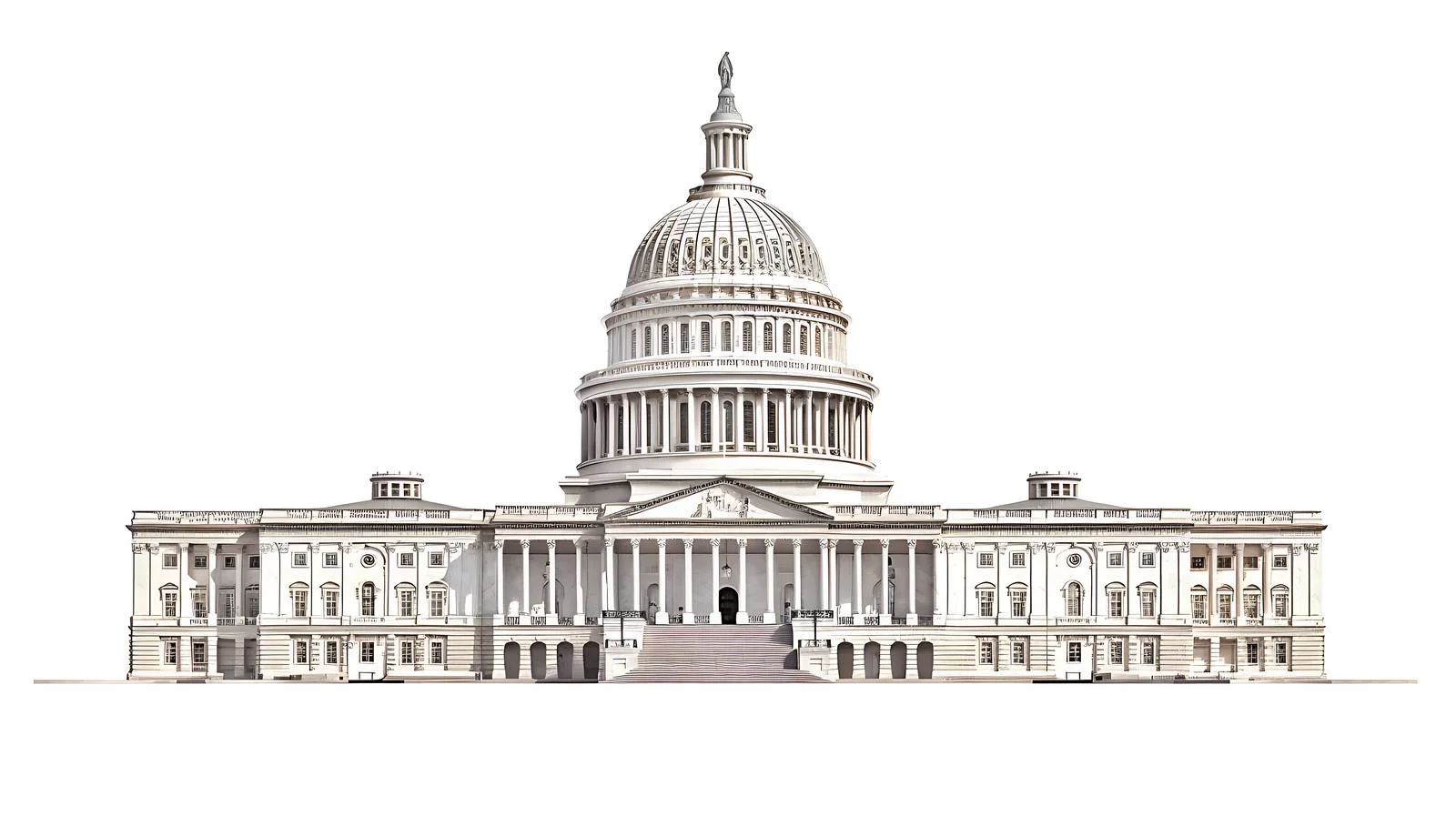 Elegant Textured United States Capitol Dome — free download from Dotvec