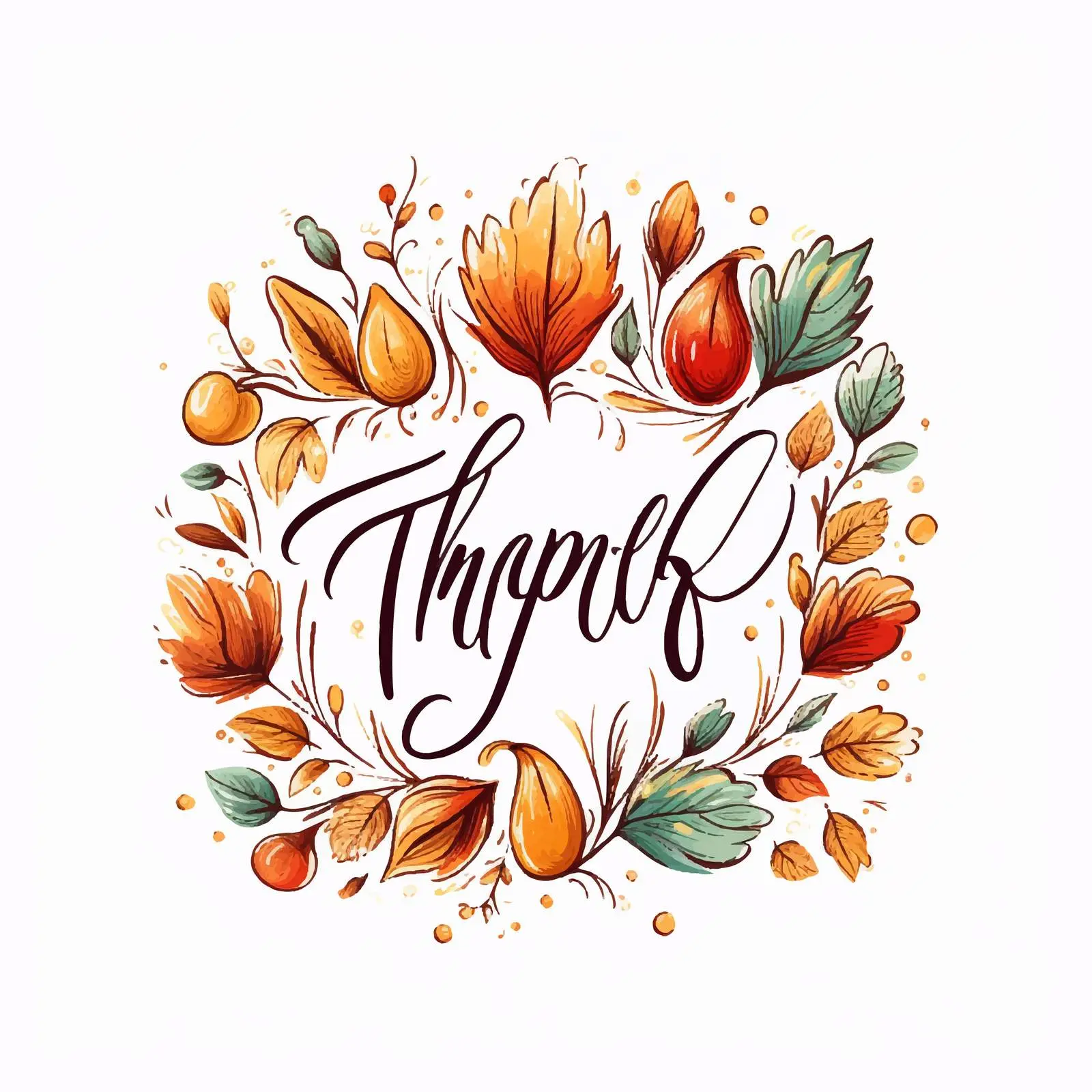 Thank You Handwritten Ink Pen Vector Design — free download from Dotvec