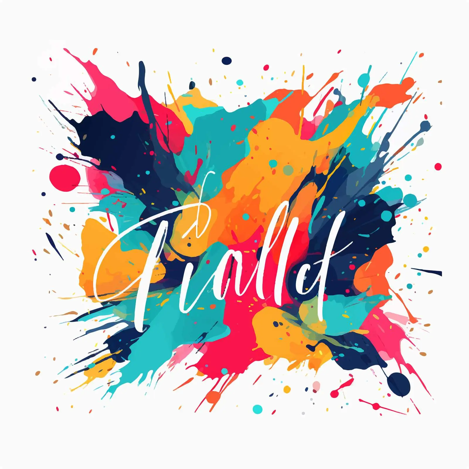 Colorful Abstract Thank You Note Template — free download from Dotvec