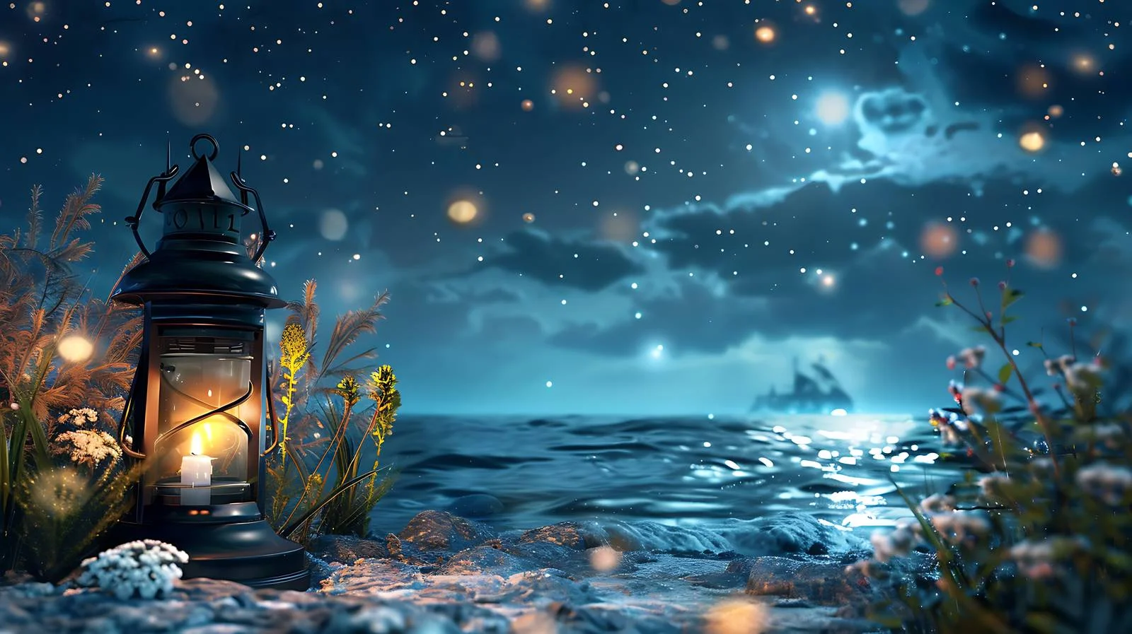 Soothing Night by the Fragrant Sea — free download from Dotvec