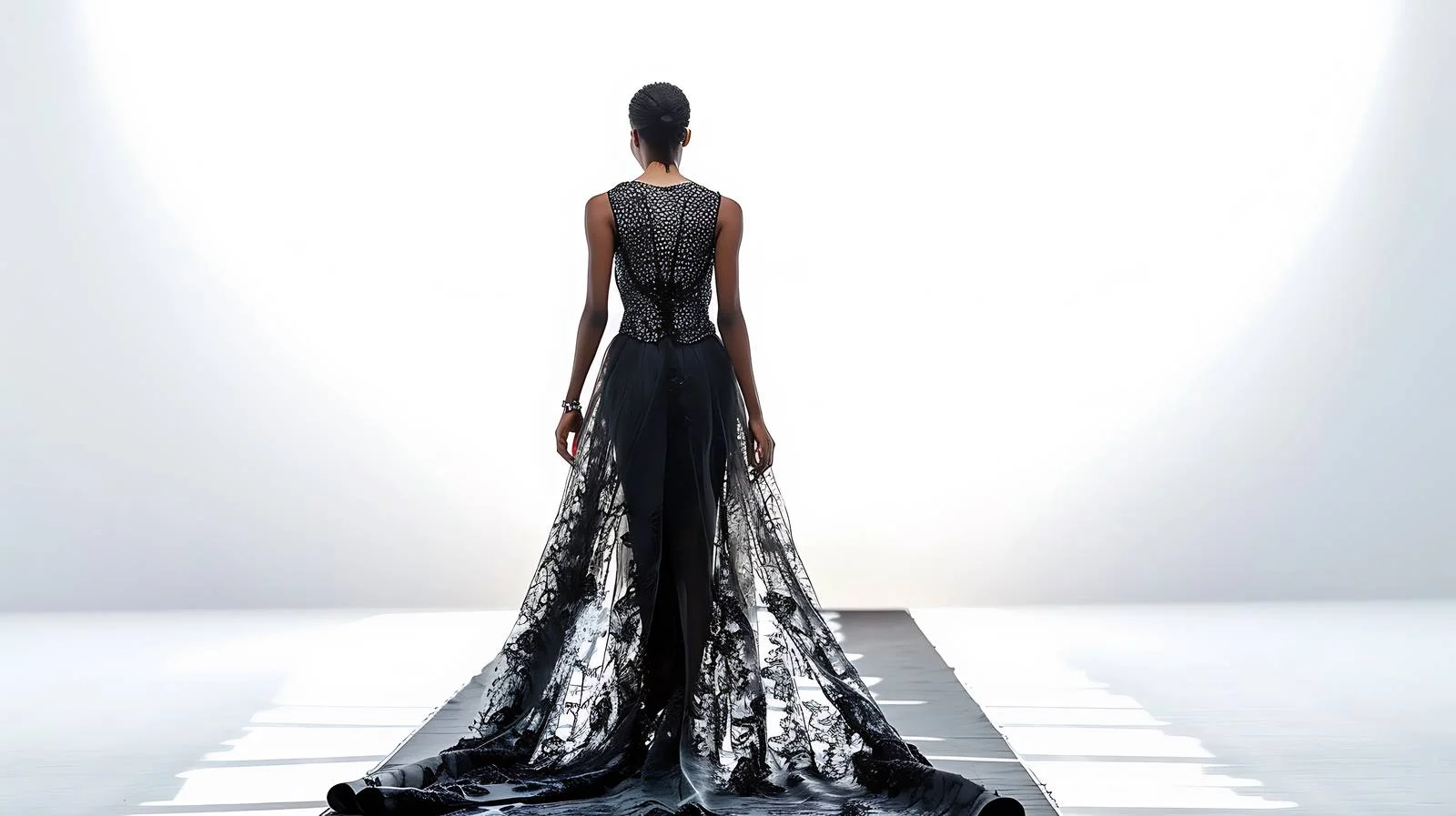 Fashion Model on Runway — free download from Dotvec