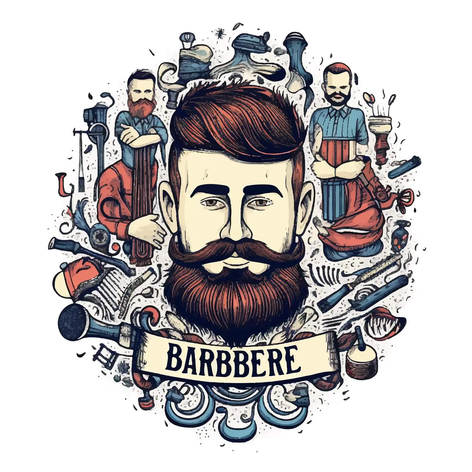 Handwritten Barber Quotes for Barbershop Decor — free download from Dotvec