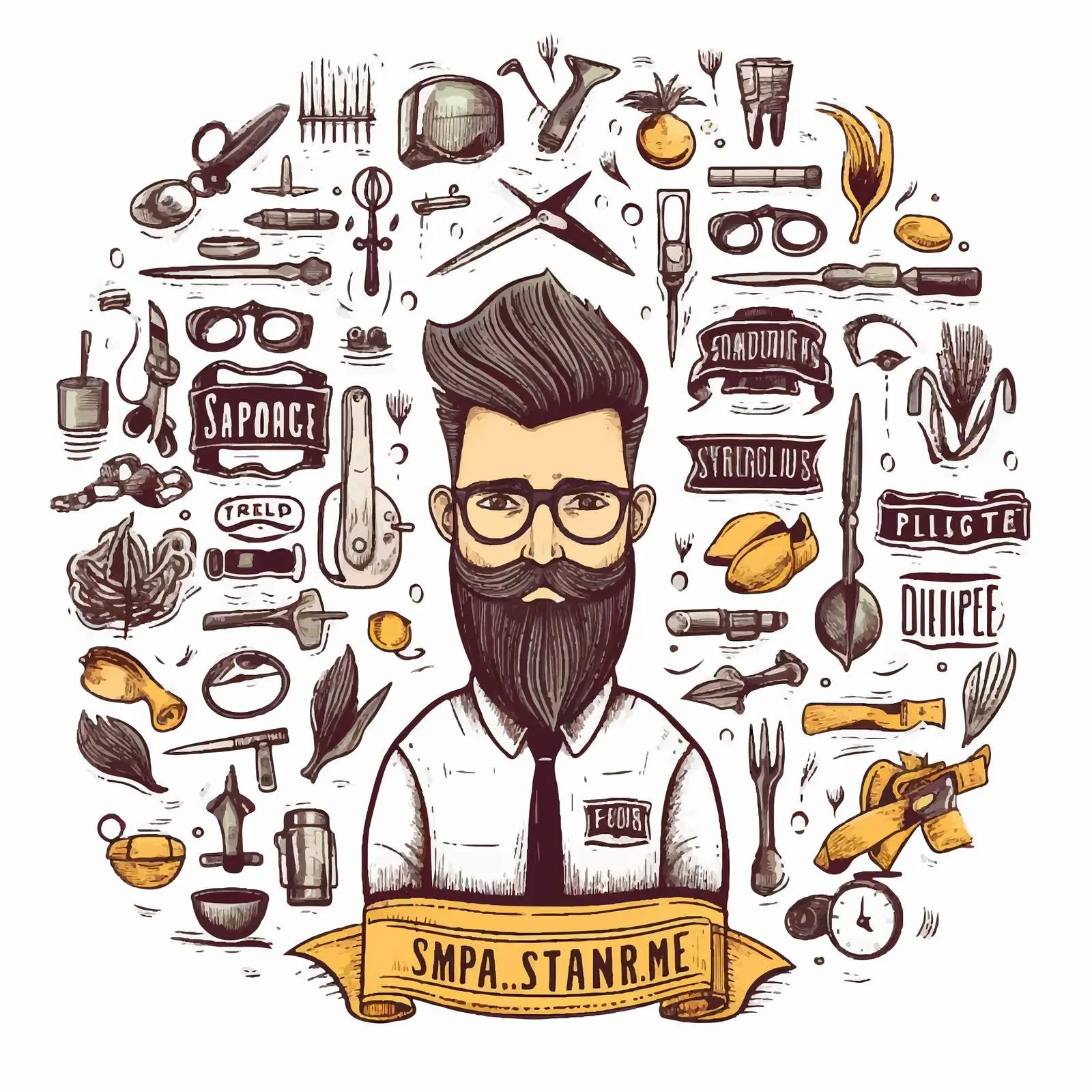 Handwritten Barber Quotes for Men's Haircuts — free download from Dotvec