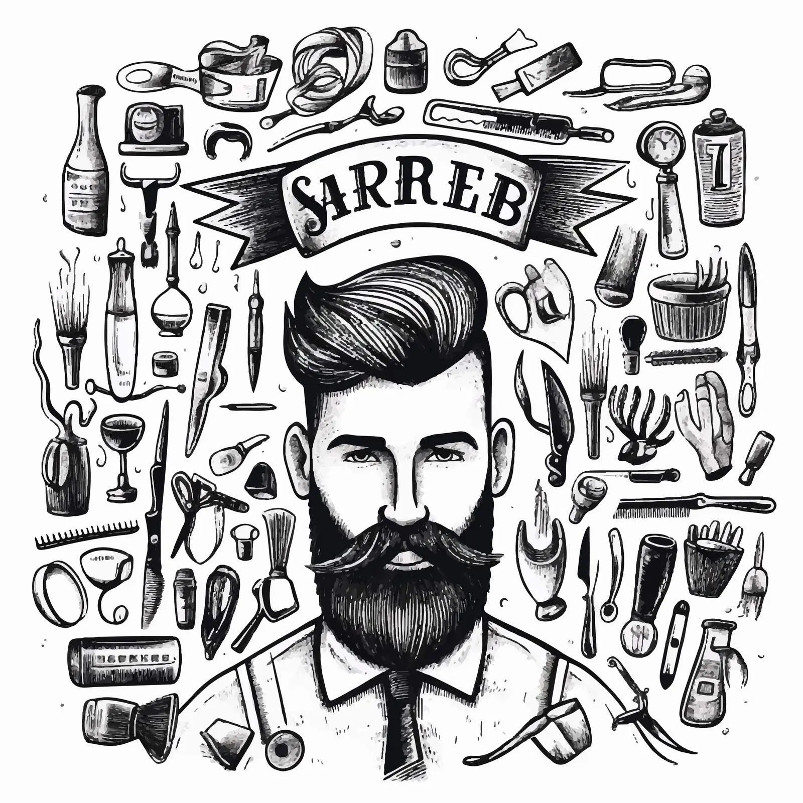 Handwritten Barber Quotes for Men's Haircuts — free download from Dotvec