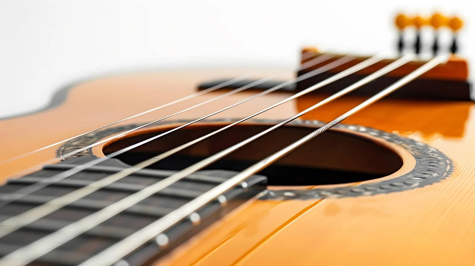 Harmony of an Acoustic Guitar Bridge — free download from Dotvec