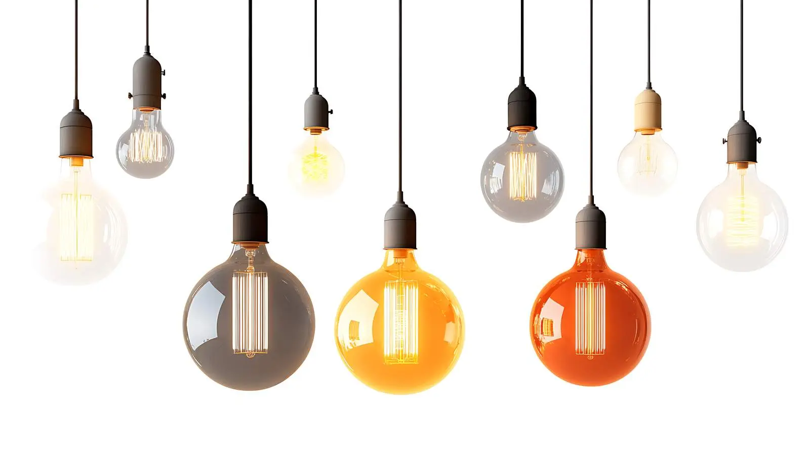 Innovative New Generation Lamp on White Background — free download from Dotvec