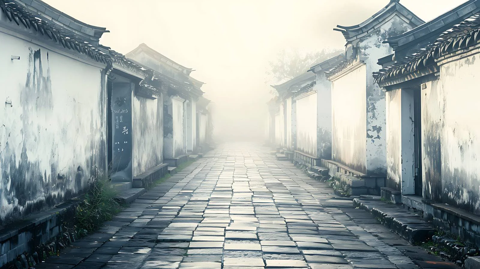 Serene Minshan Lane in White Isolation — free download from Dotvec