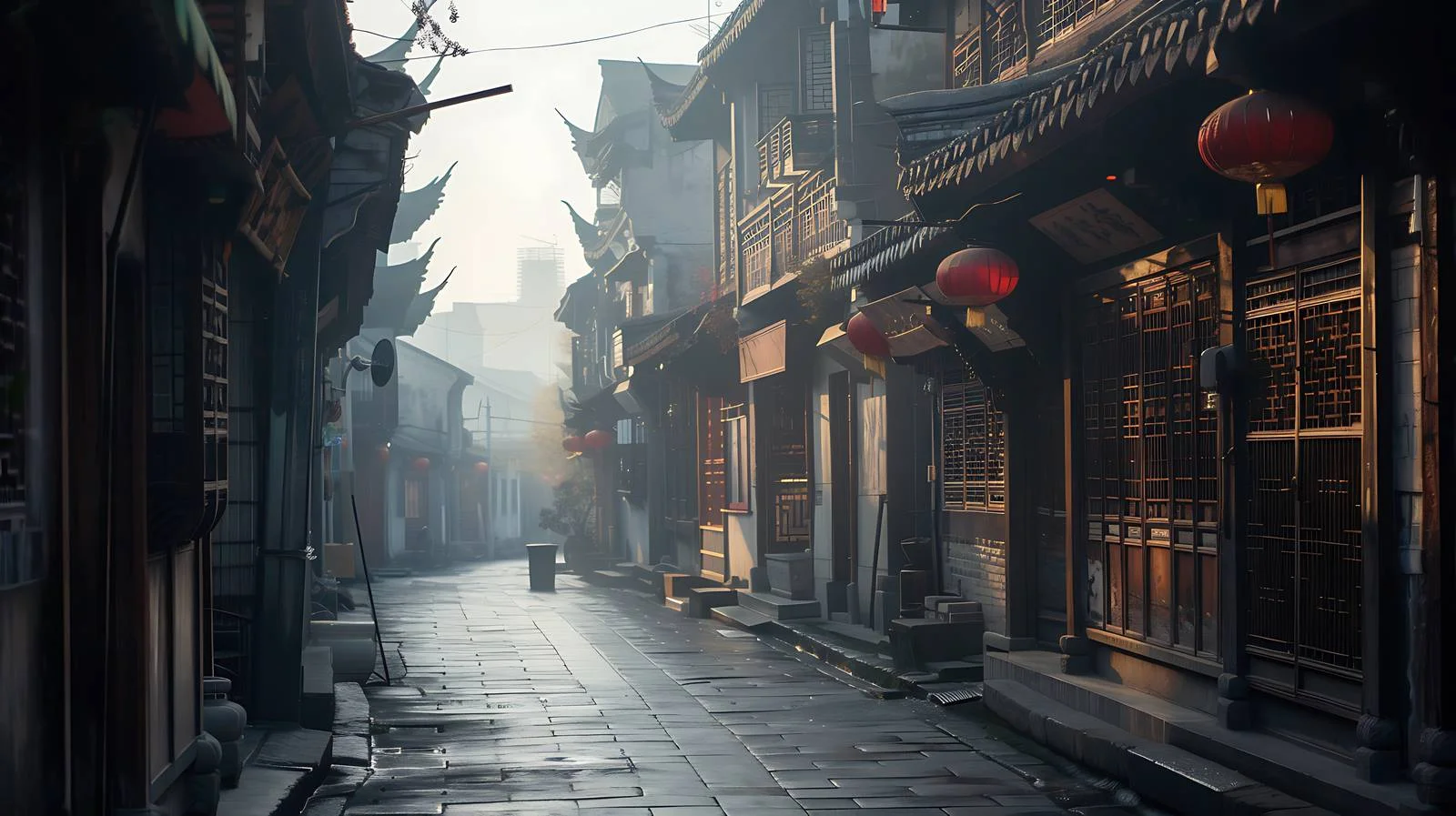 Serene Minshan Lane on White Background — free download from Dotvec