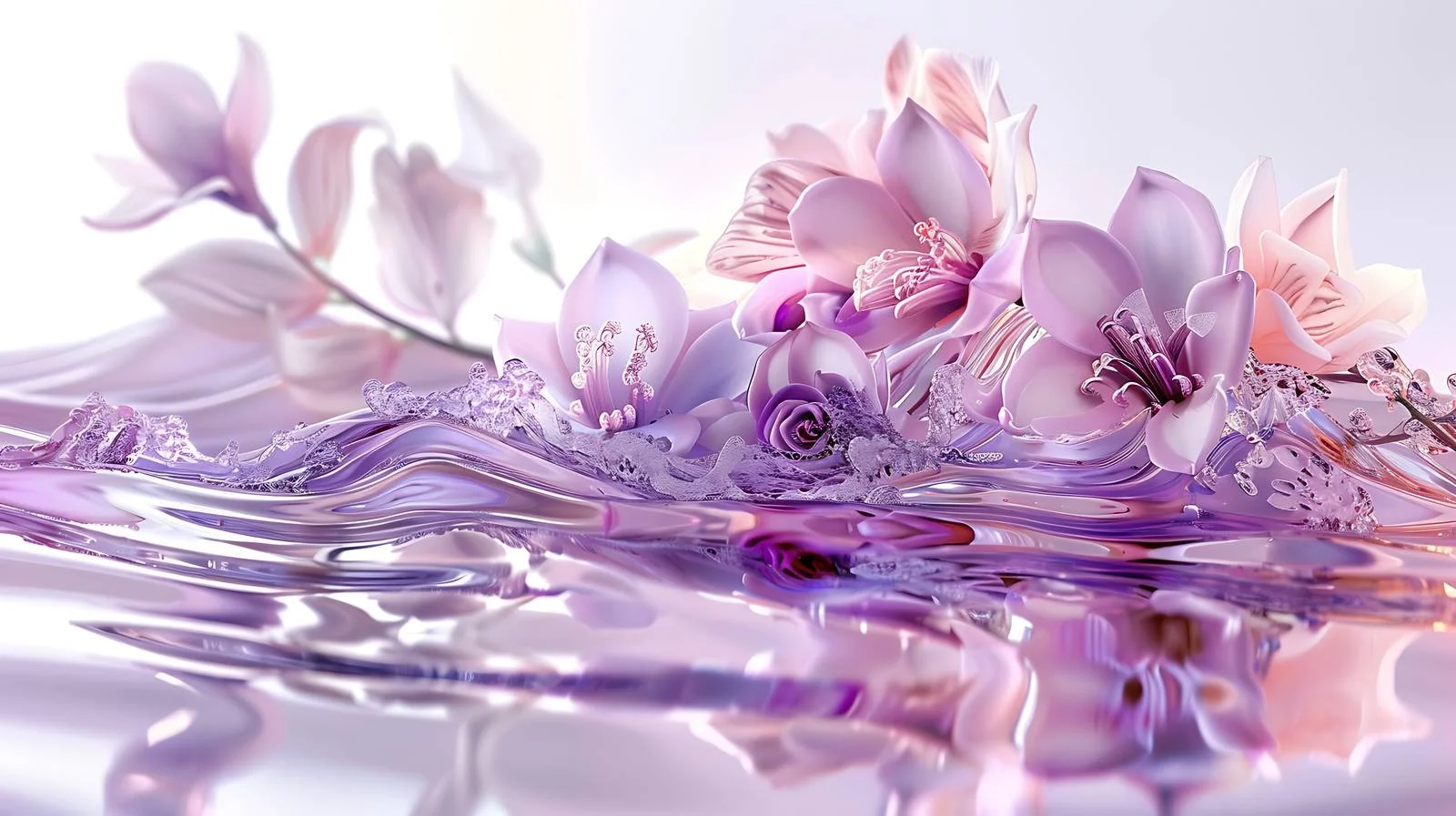 Fragrant Sea Abstract Art — free download from Dotvec