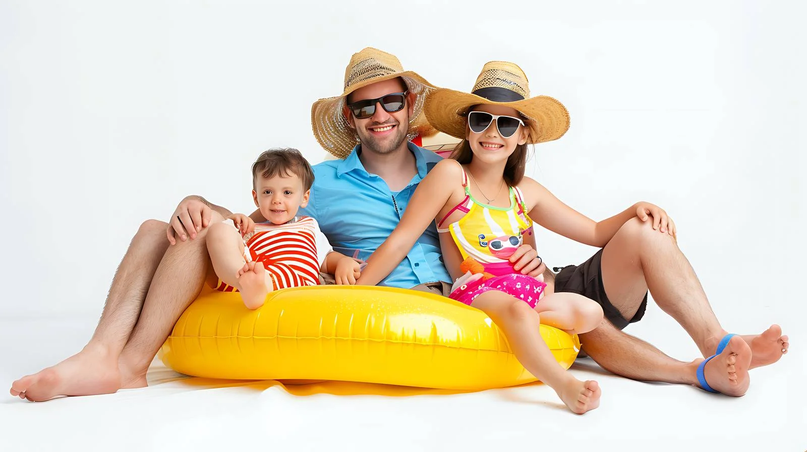 Family Holiday at Seaside — free download from Dotvec