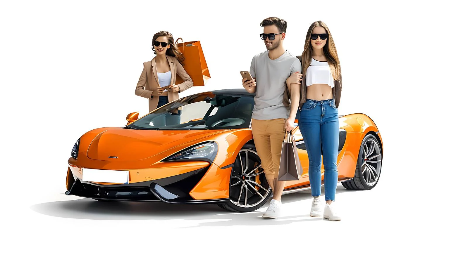 Stylish Sunglasses Fashion Ensemble — free download from Dotvec