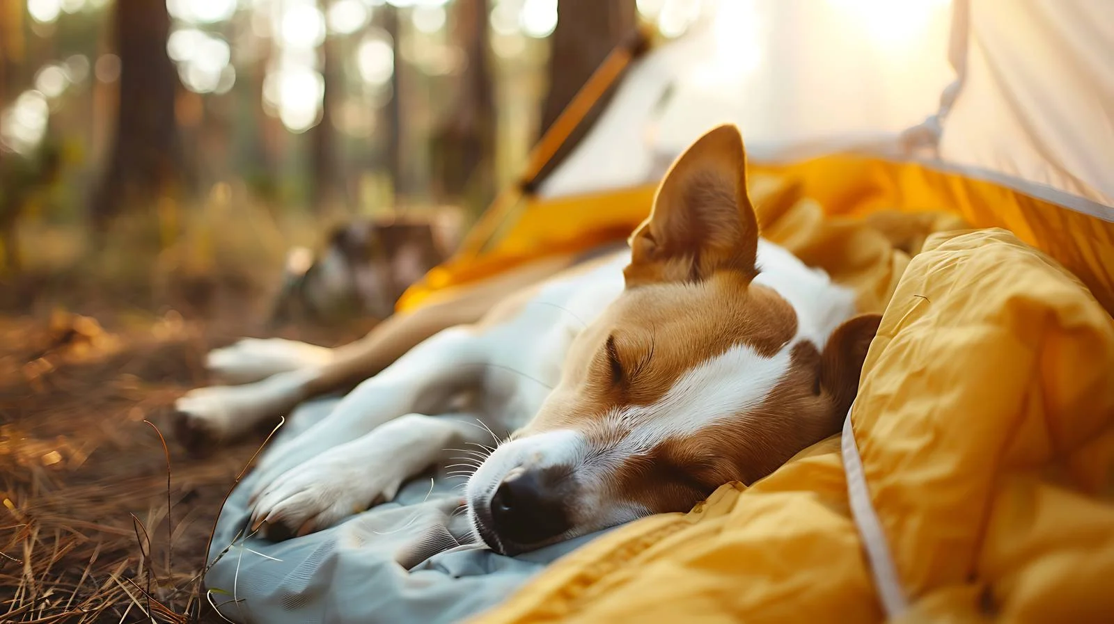 Tranquil Canine Morning Nap — free download from Dotvec