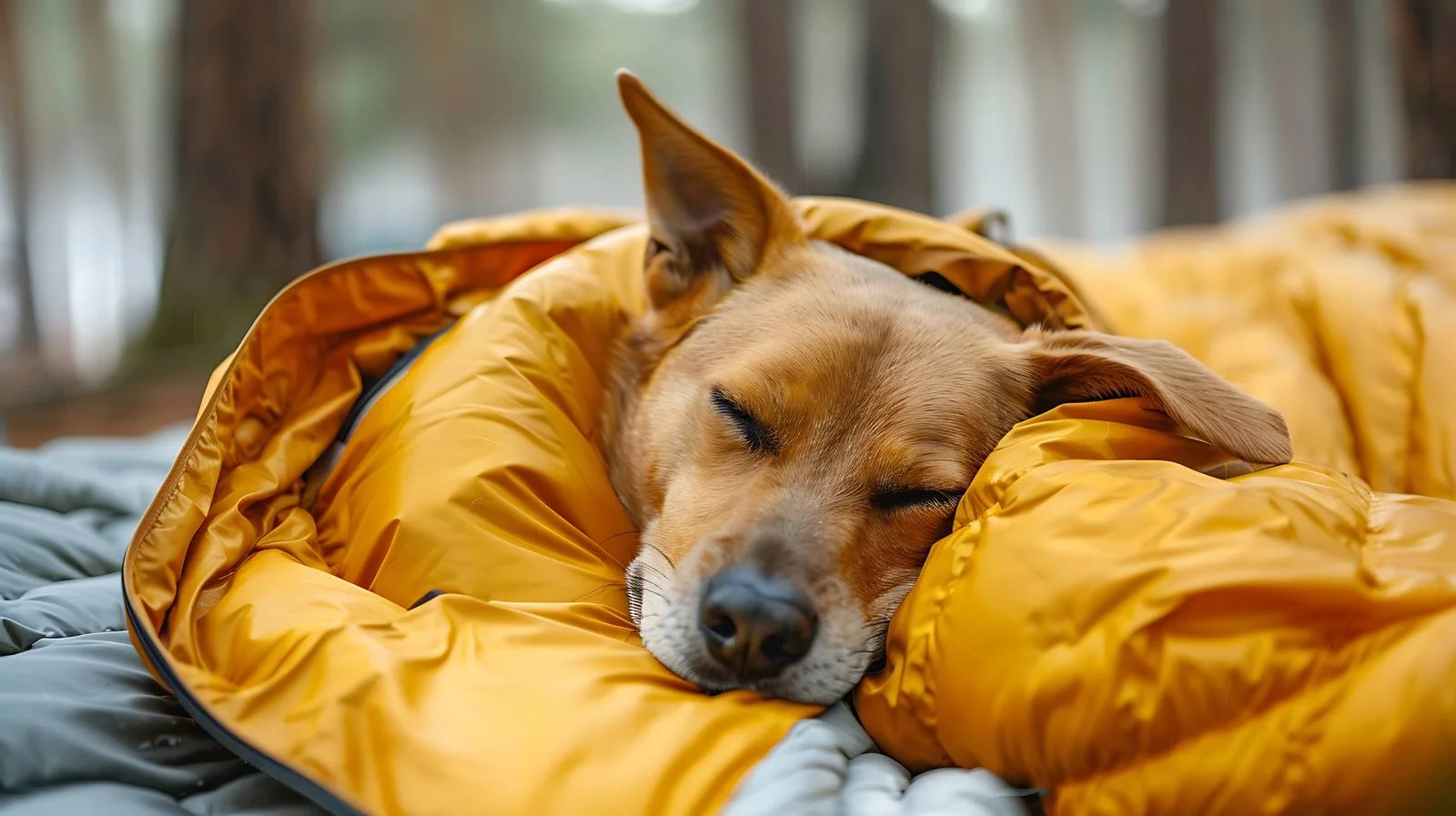 Tranquil Morning Nap of Content Pooch — free download from Dotvec