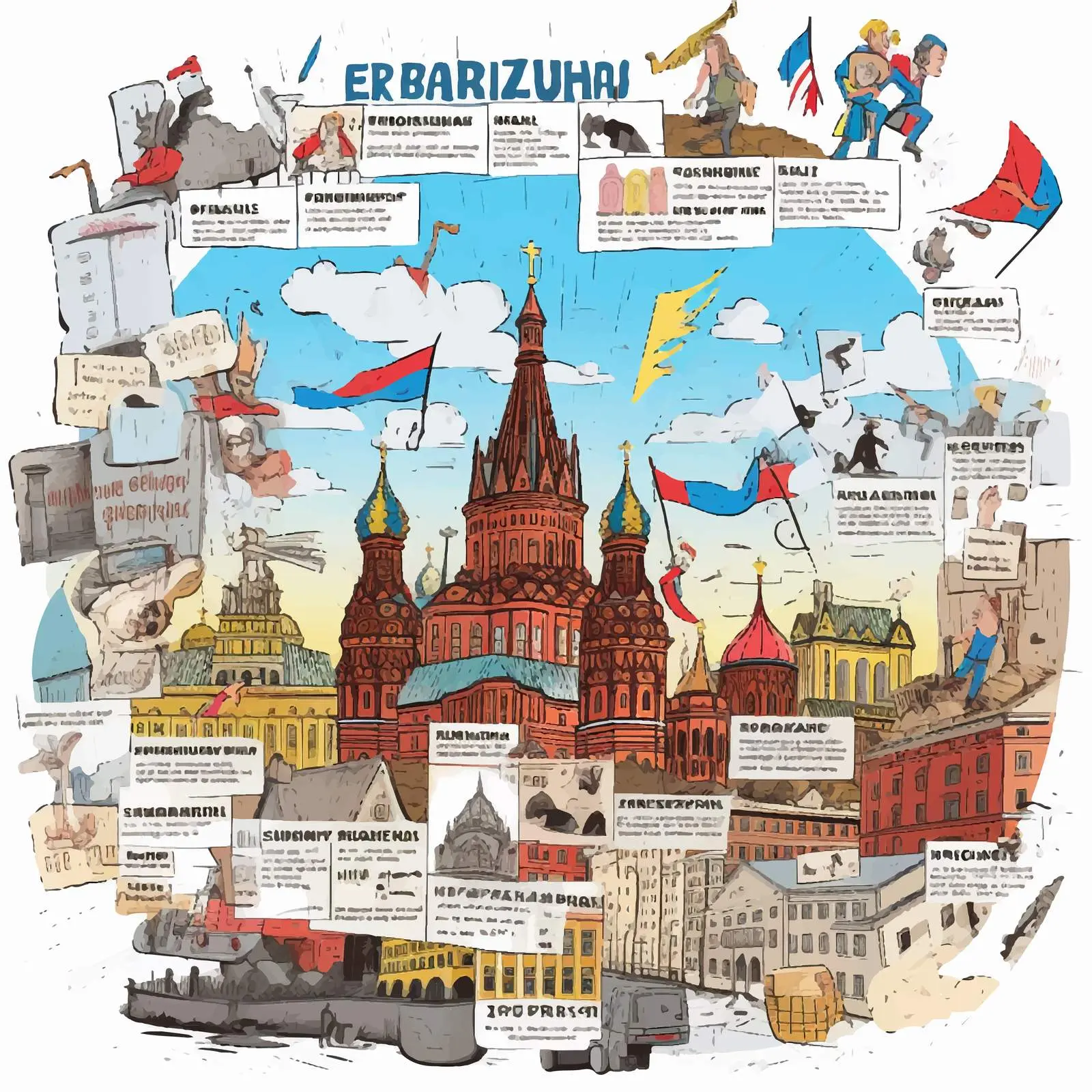 Historical Political Economics Newspaper Collage – free artifacts image from Dotvec