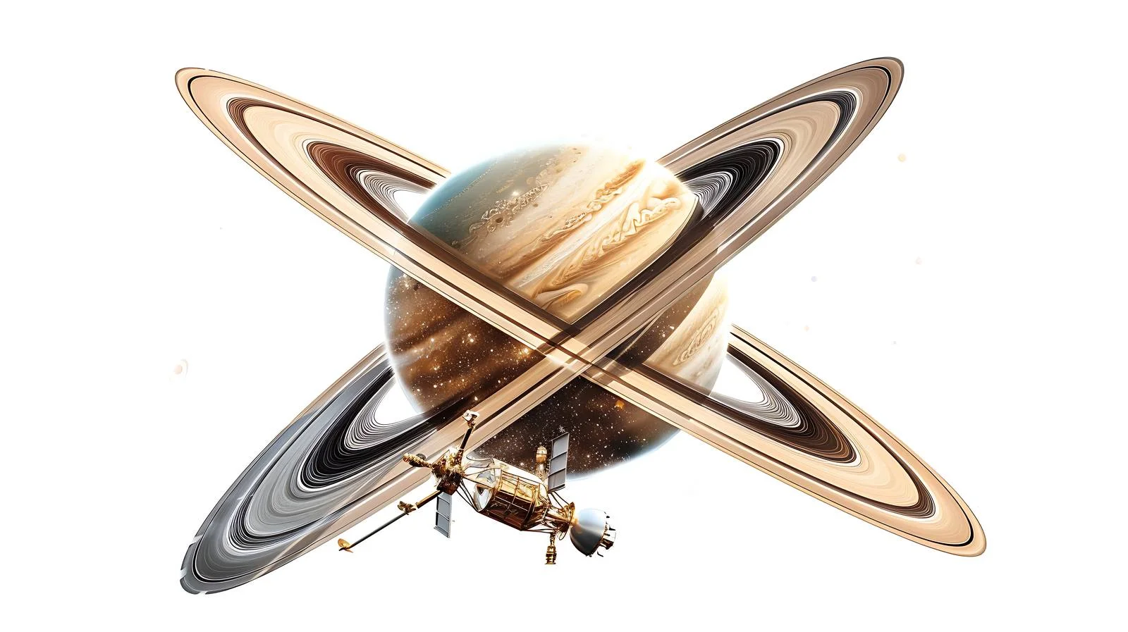 Hubble Telescope Observing Saturn — free download from Dotvec