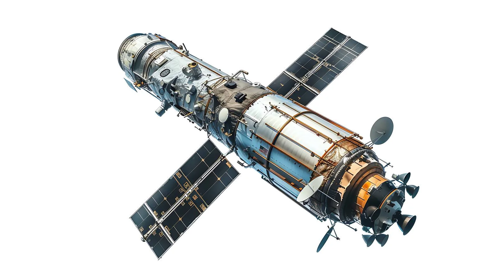 Hubble Space Telescope Earth Orbit Image — free download from Dotvec