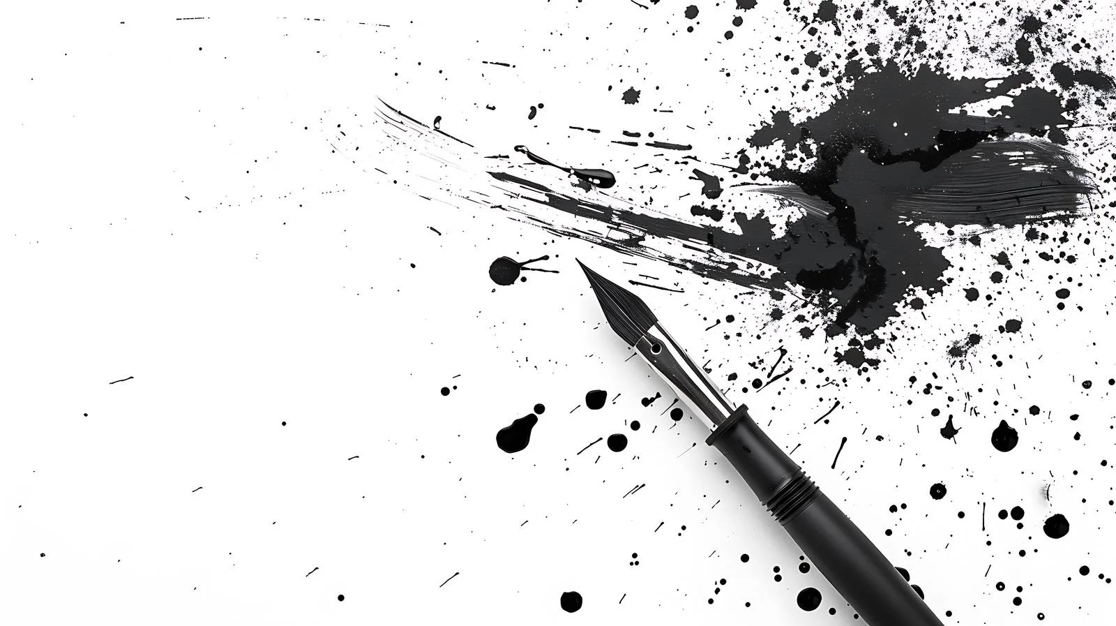 Ink on Paper: White Background — free download from Dotvec