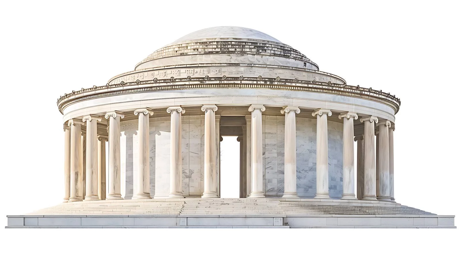 Serene Jefferson Memorial in Washington DC — free download from Dotvec