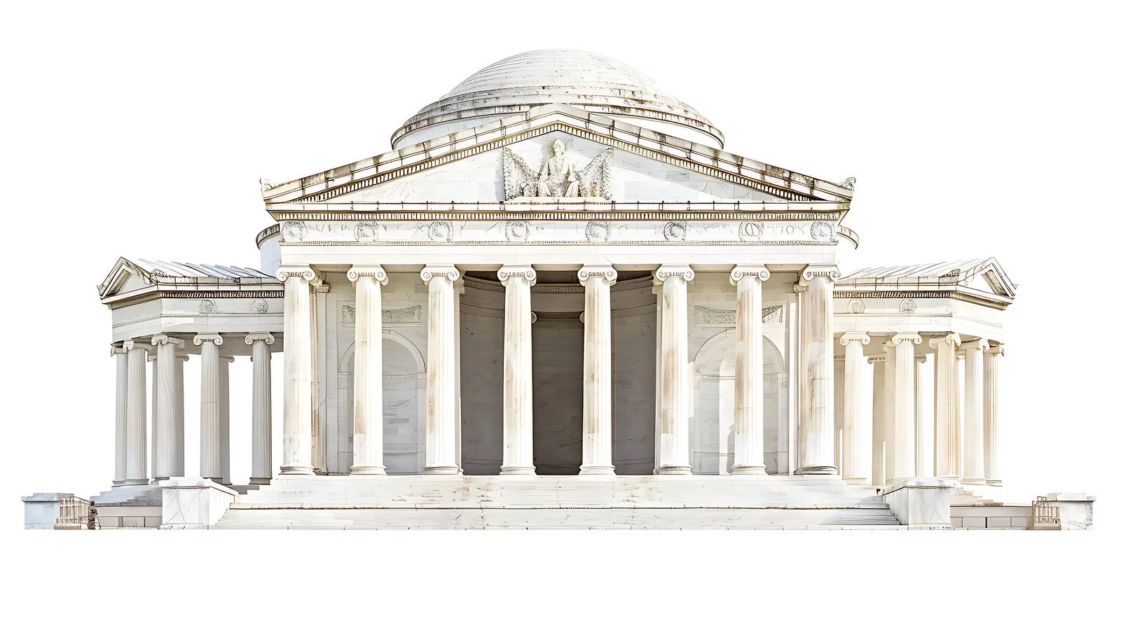 Jefferson Memorial Tranquility in Washington DC — free download from Dotvec