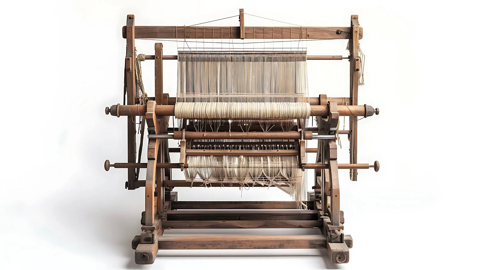 Wooden Loom for Cloth Stiff Fabric — free download from Dotvec