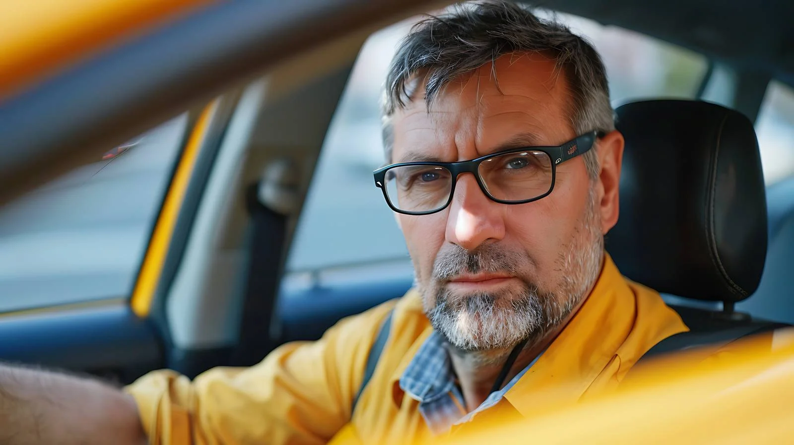 Middle-Aged Man with Cab Driver — free download from Dotvec