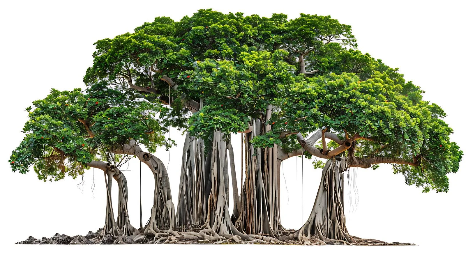 Majestic Millennium Banyan Tree Embracing Nature — free download from Dotvec