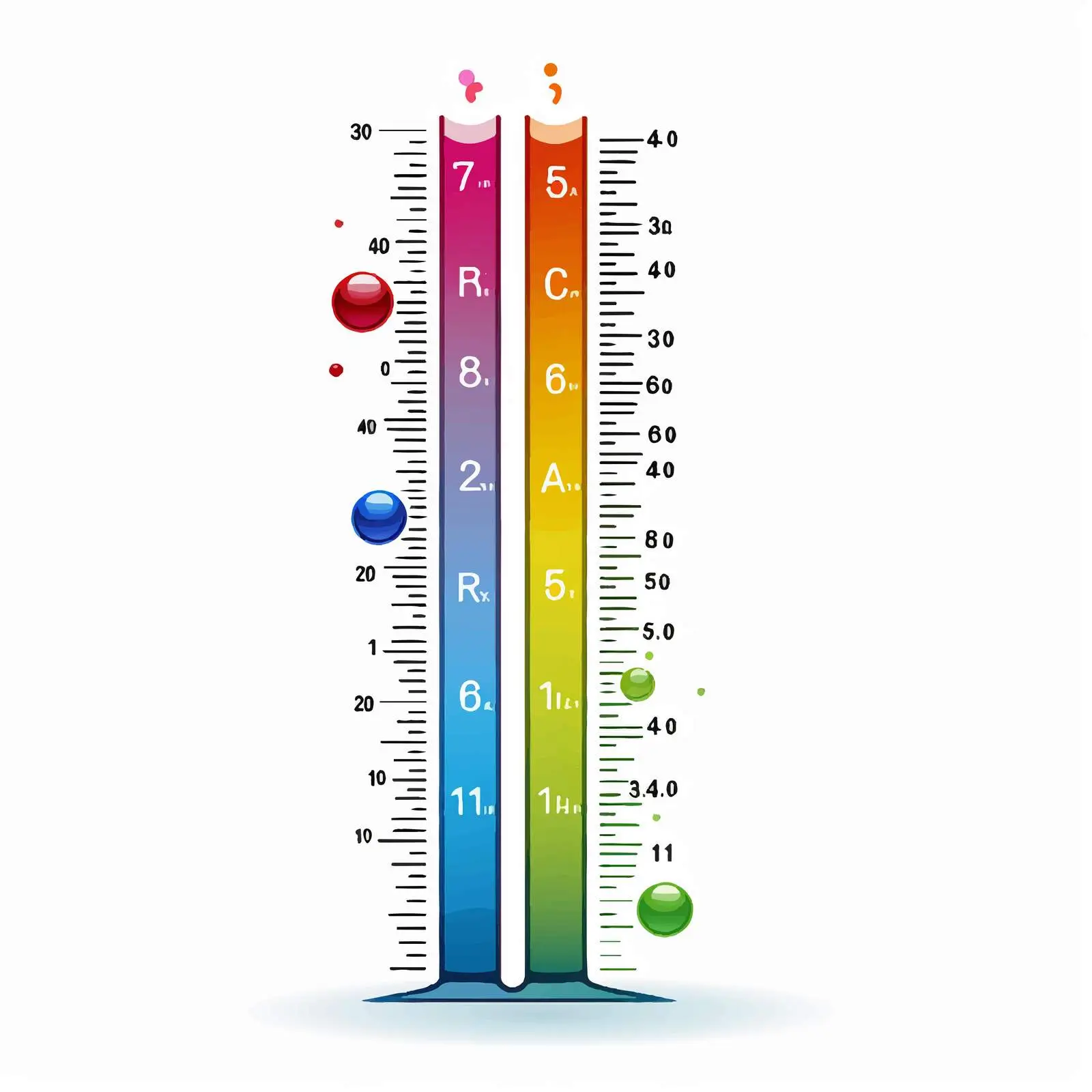 pH Scale Diagram on White Background — free download from Dotvec