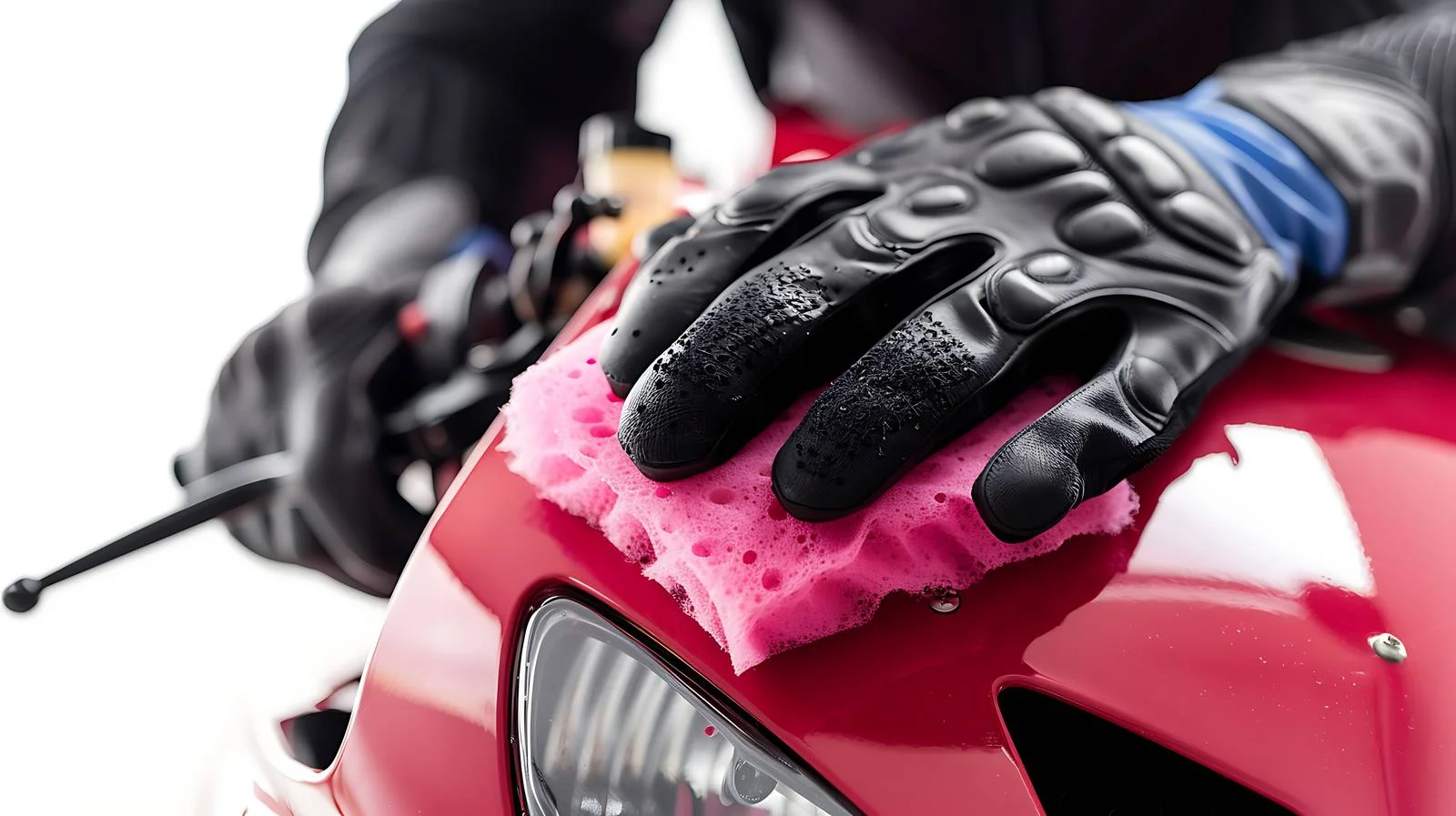 Nano Coating Application on Motorcycle — free download from Dotvec